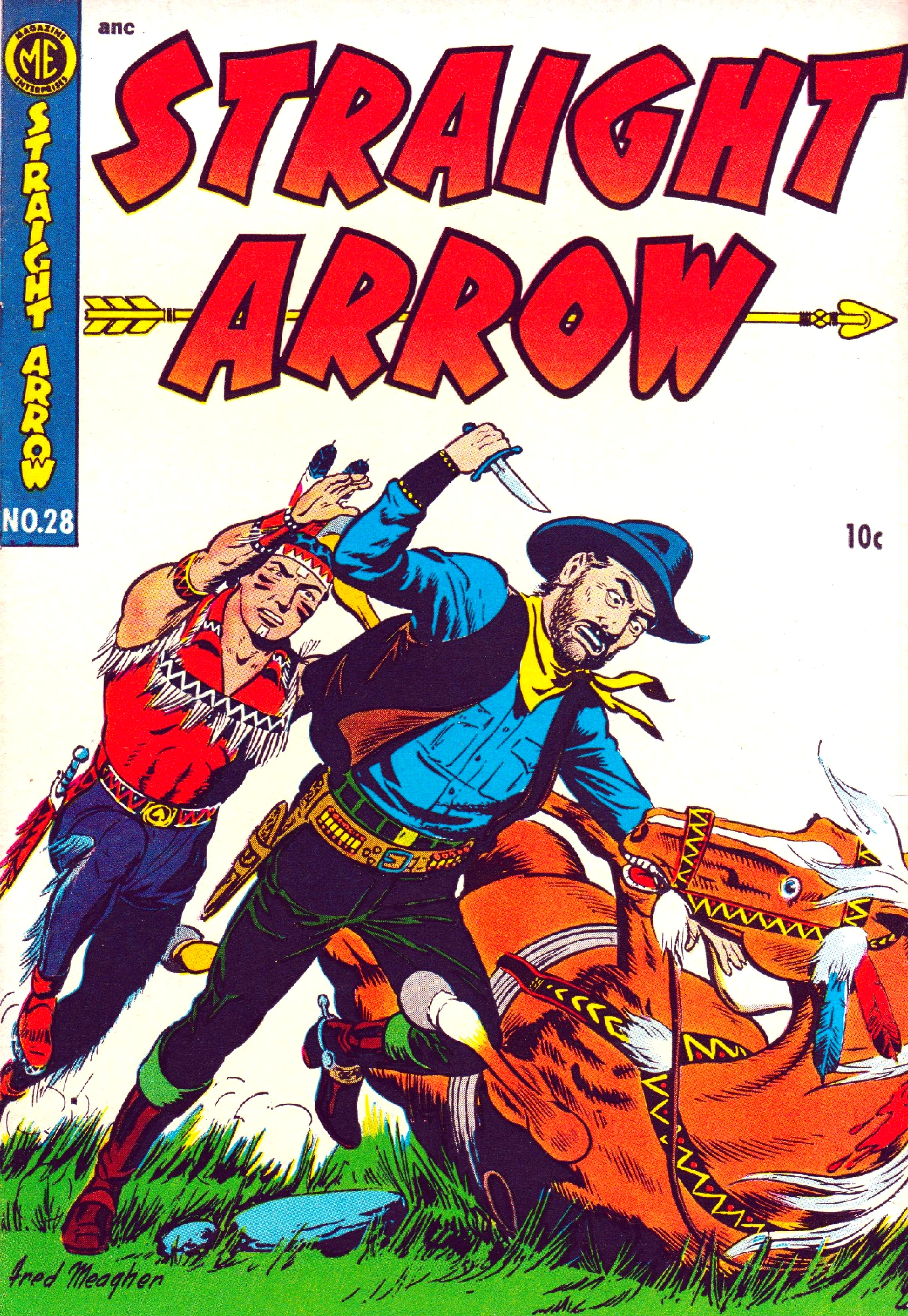 Straight Arrow #28 cover