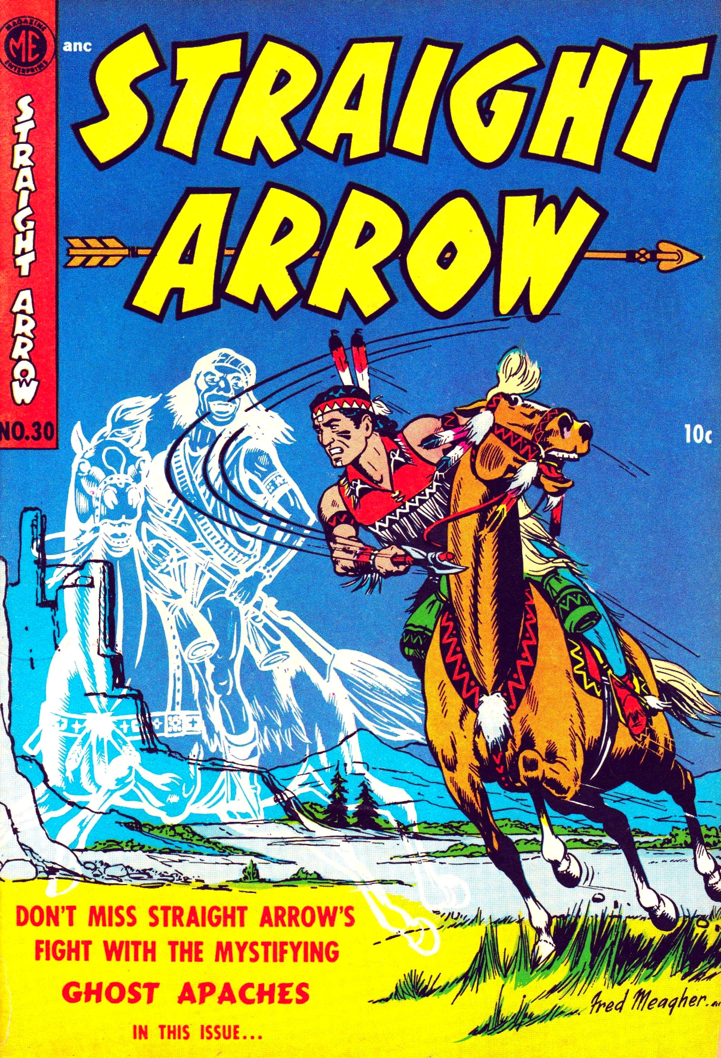 Straight Arrow #30 cover