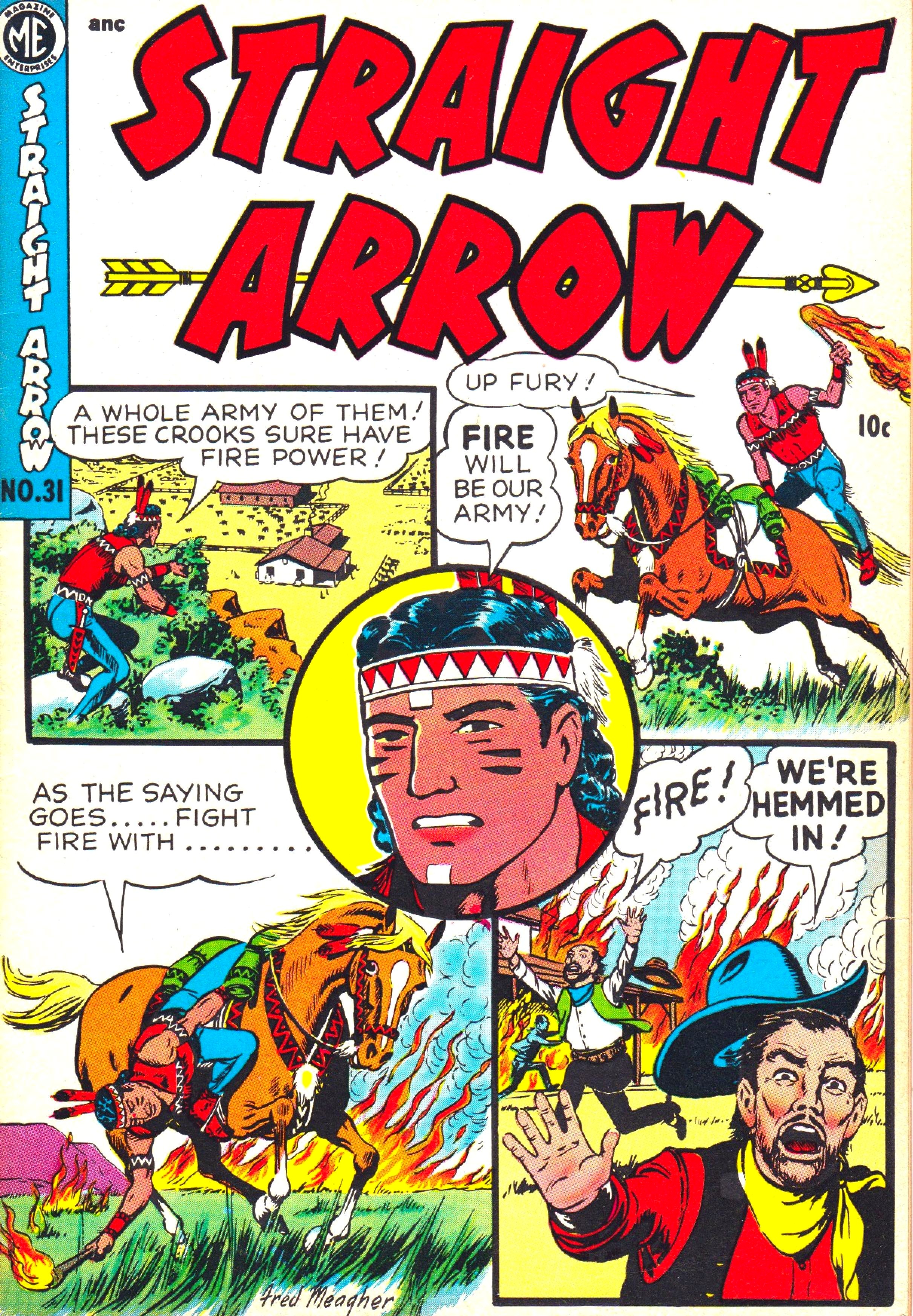 Straight Arrow #31 cover