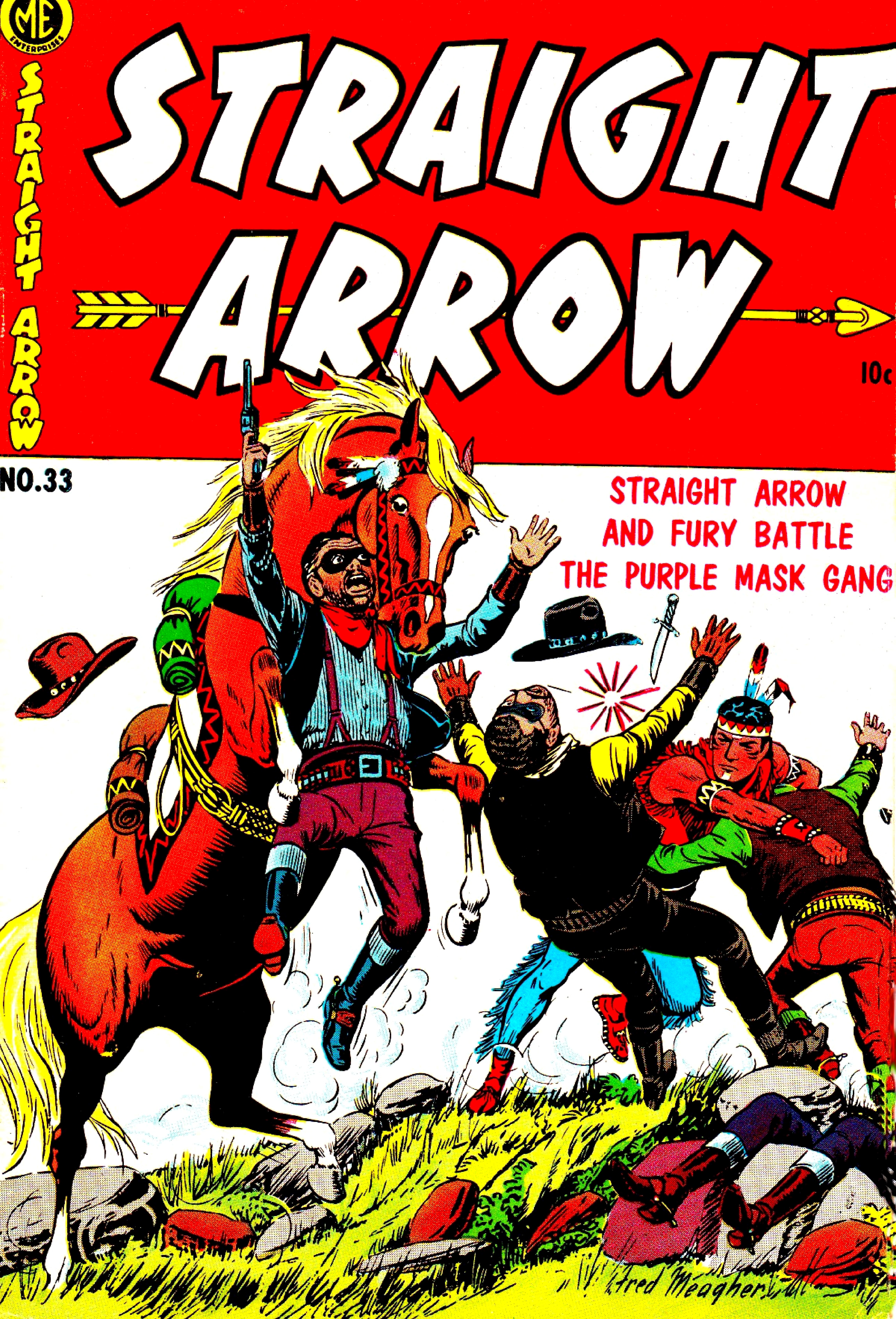 Straight Arrow #33 cover