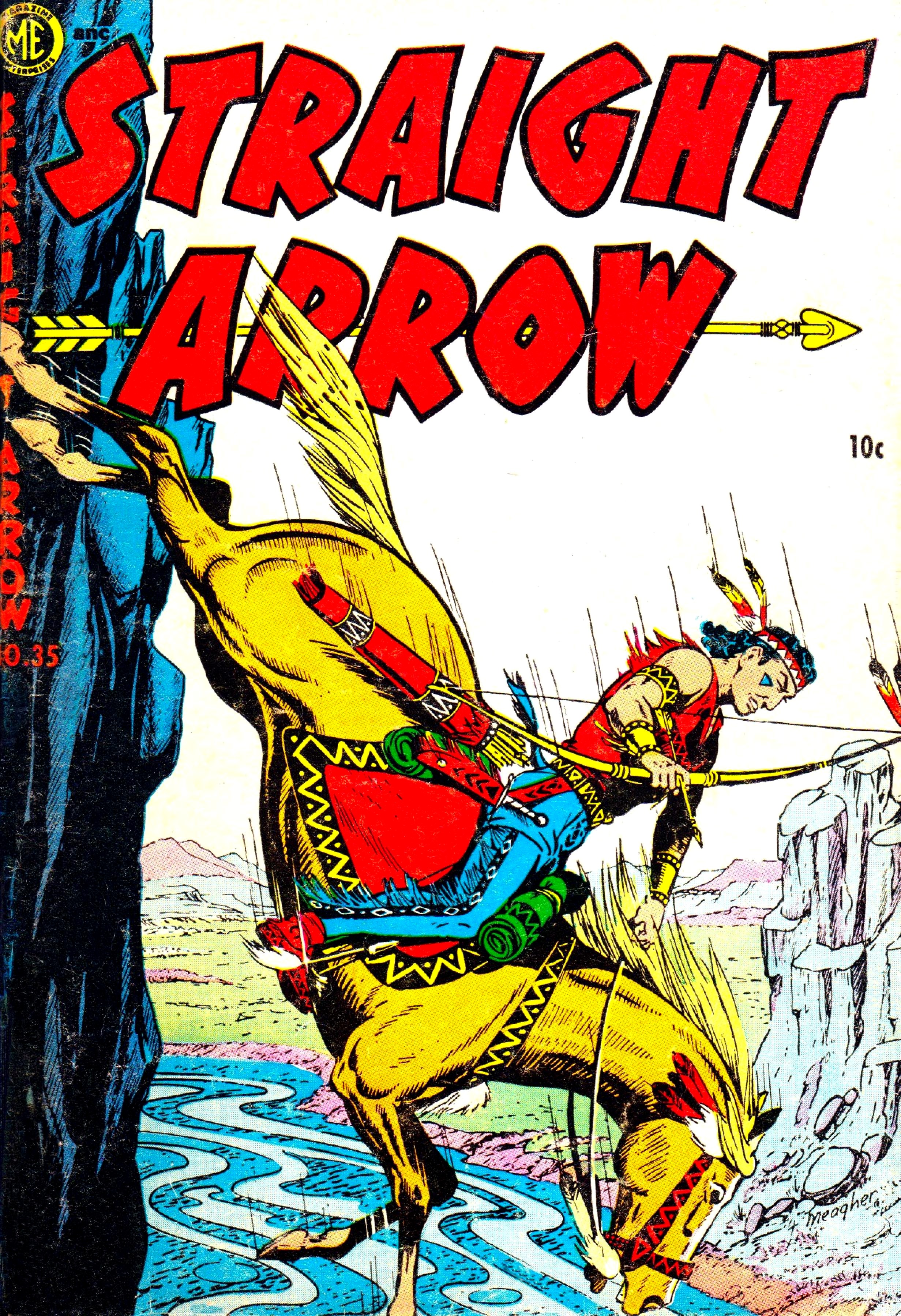 Straight Arrow #35 cover