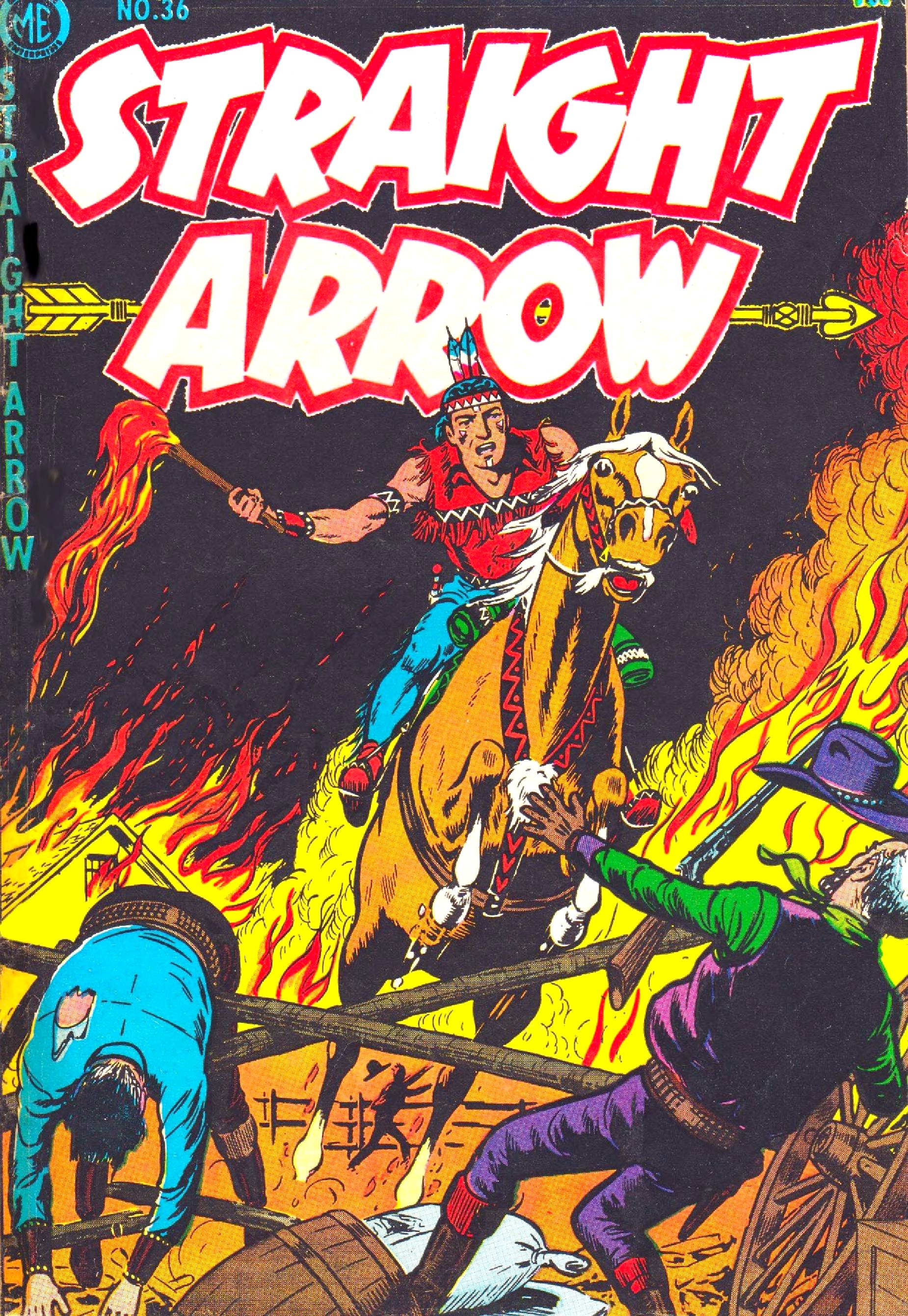 Straight Arrow #36 cover