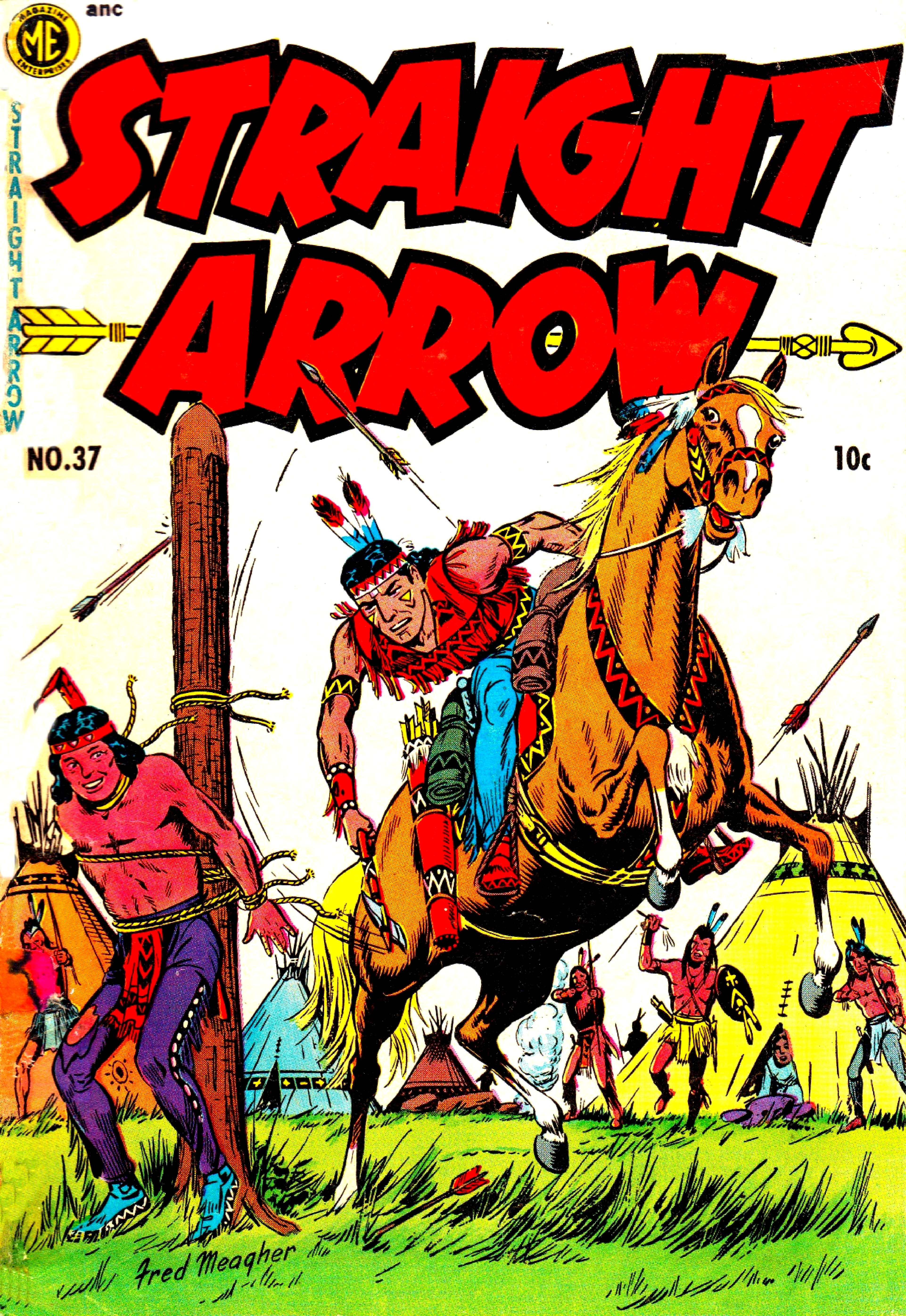 Straight Arrow #37 cover