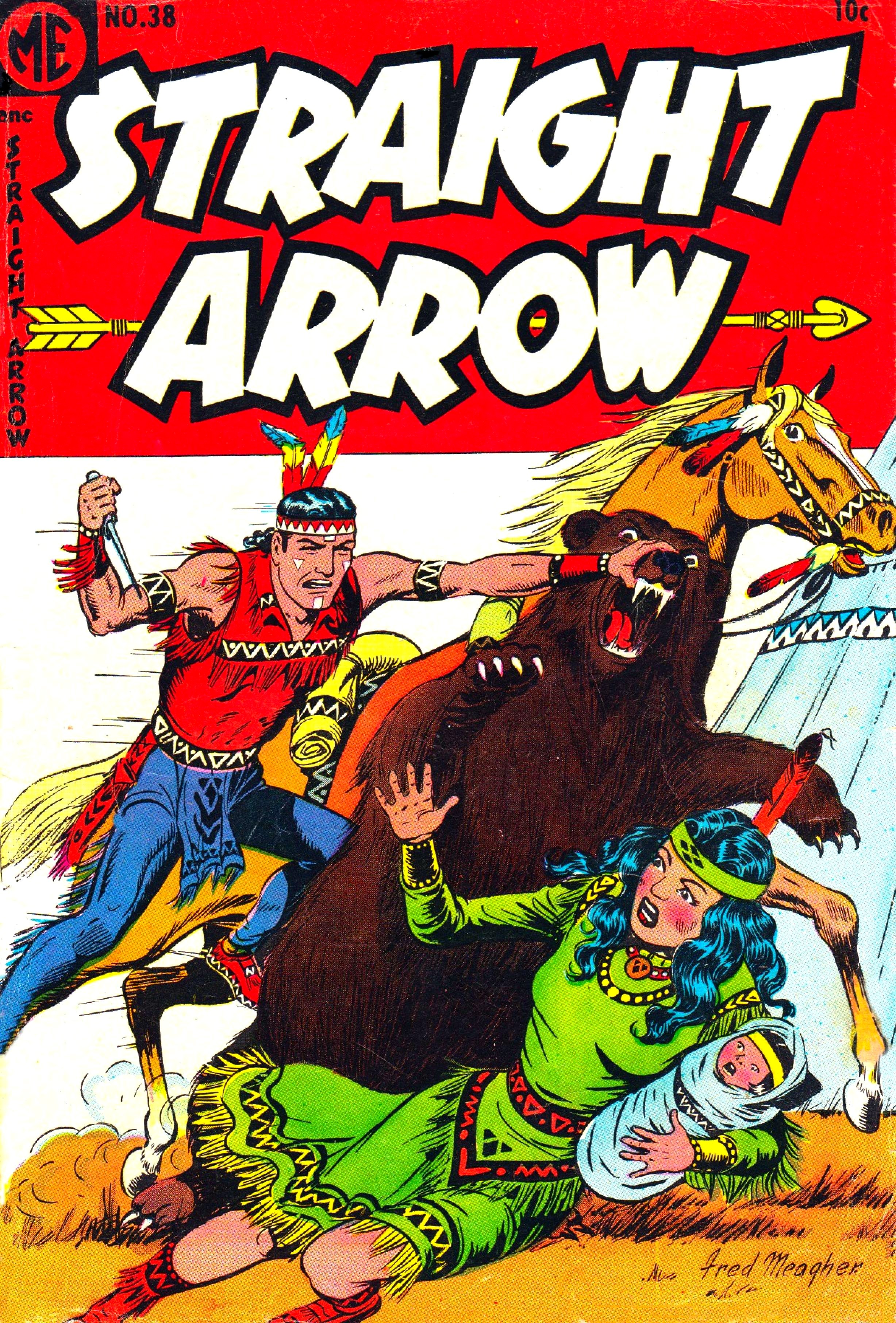Straight Arrow #38 cover