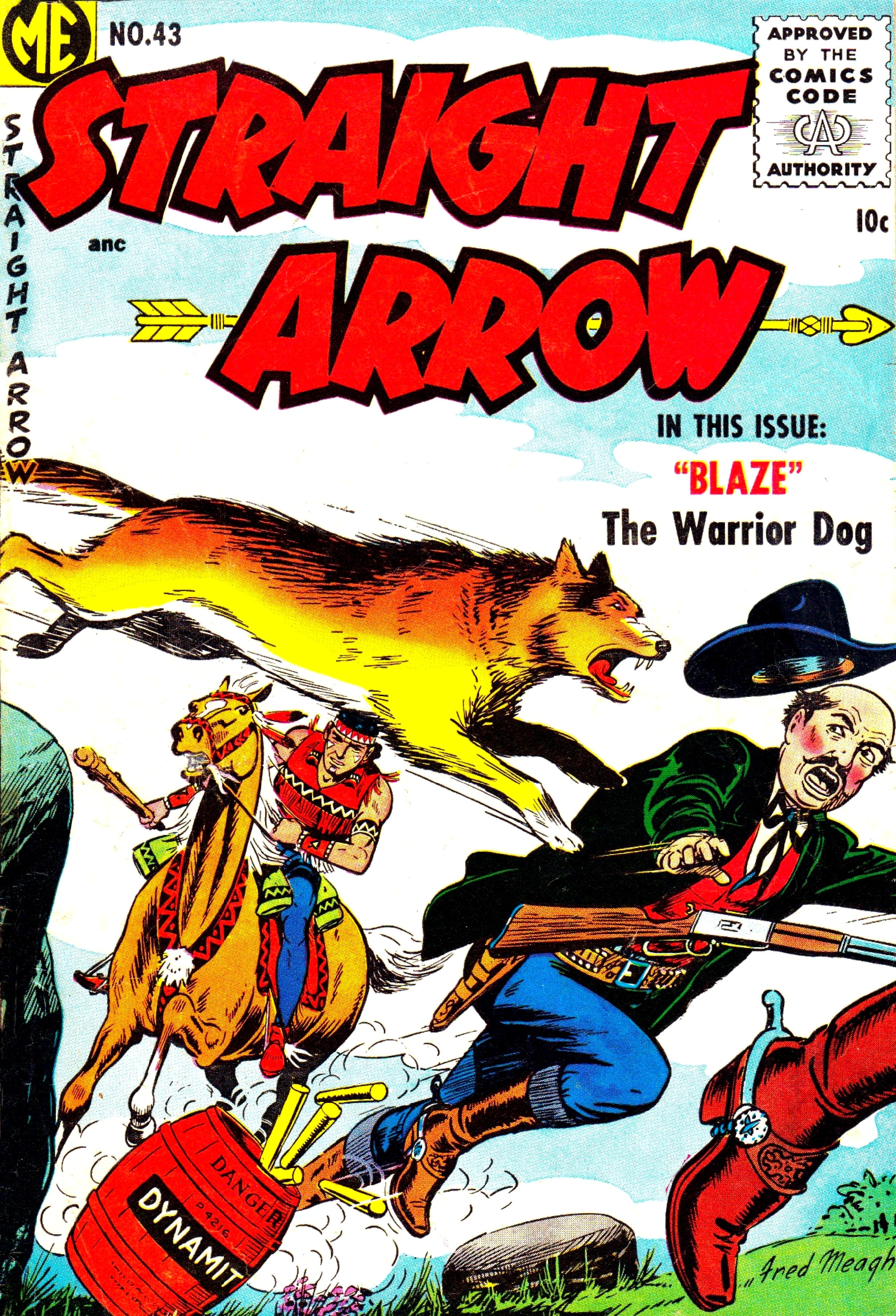 Straight Arrow #43 cover
