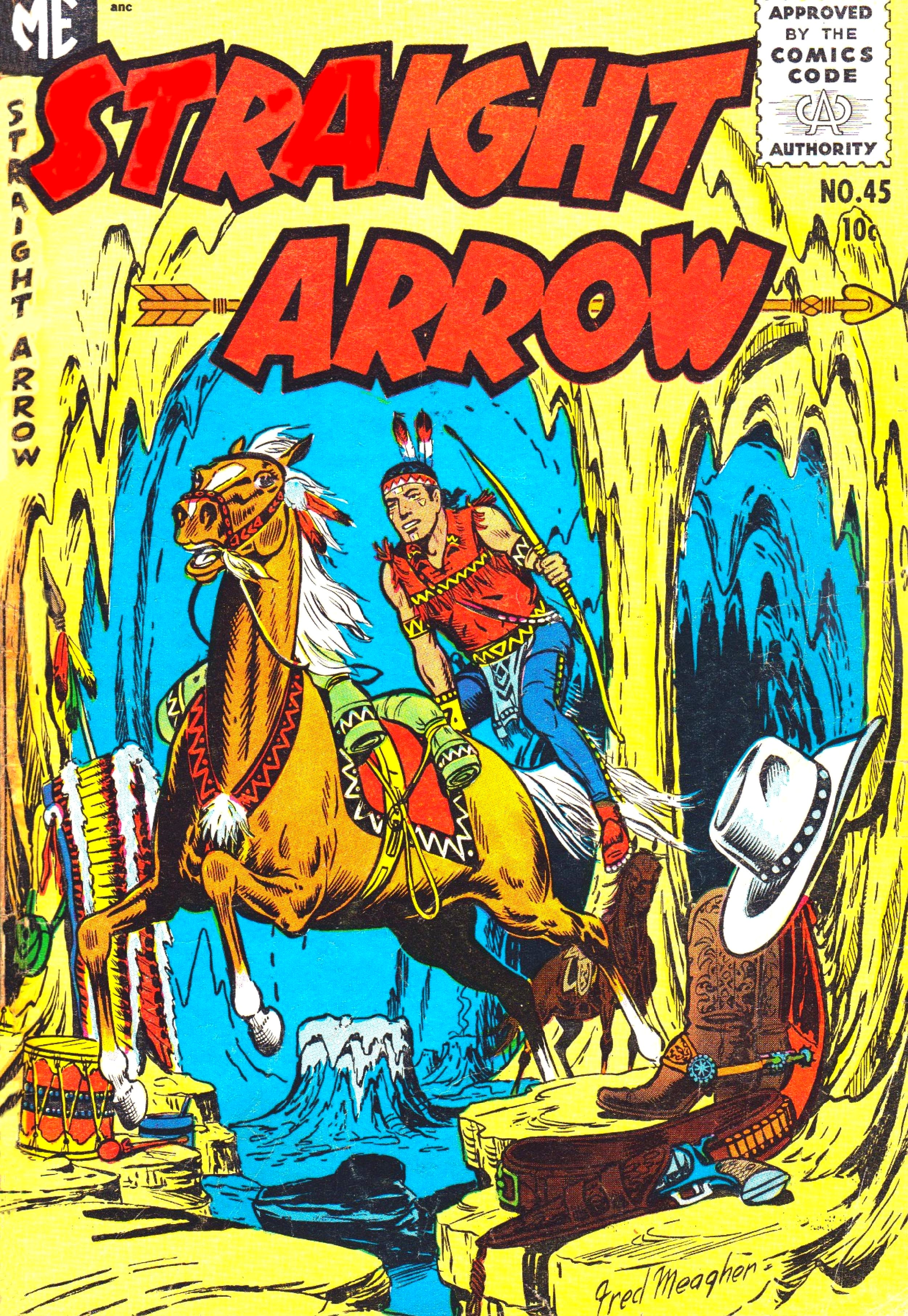 Straight Arrow #45 cover