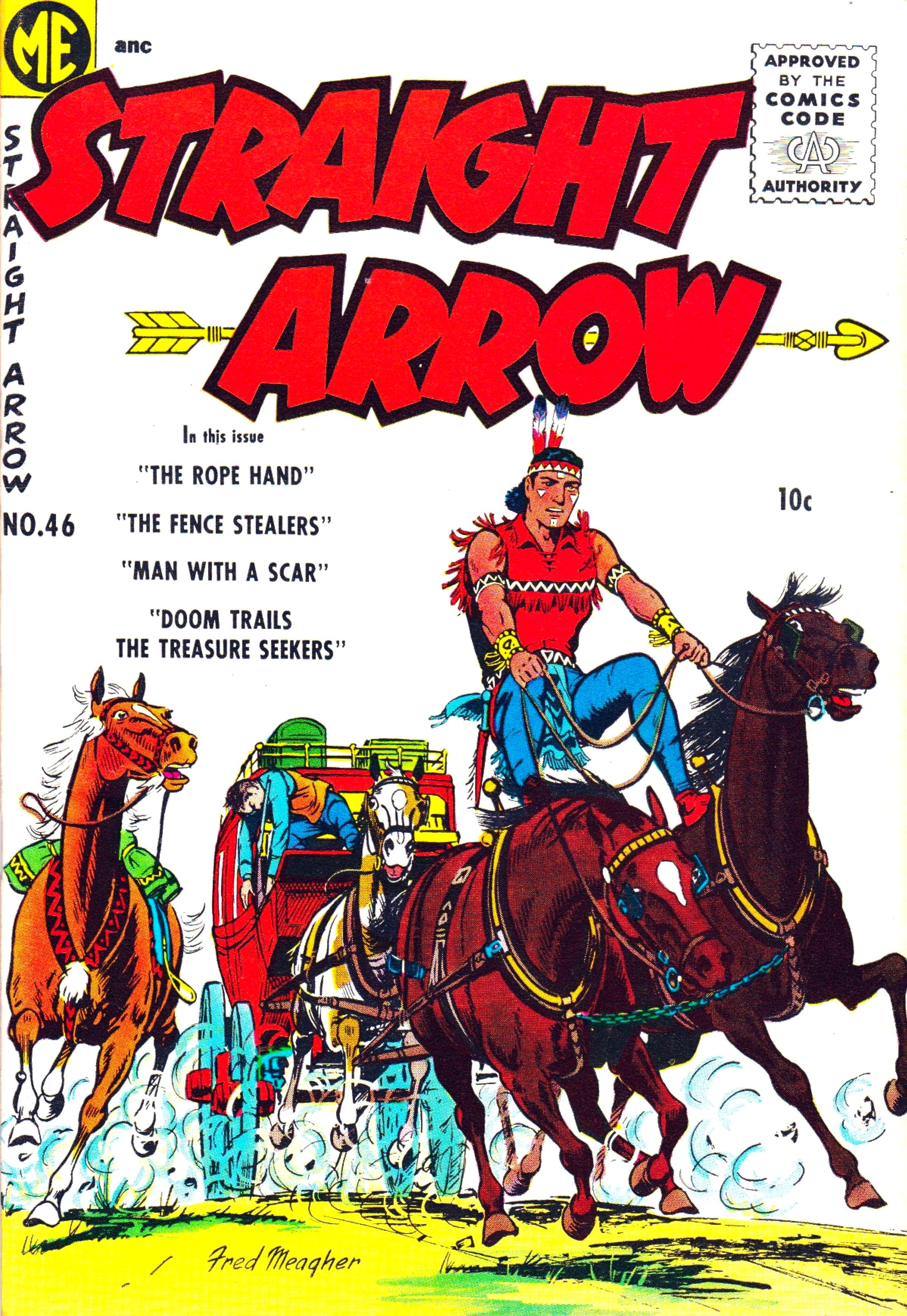 Straight Arrow #46 cover
