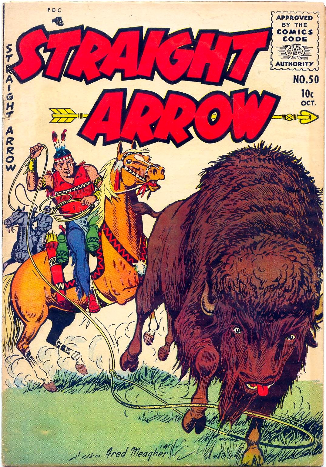Straight Arrow #50 cover
