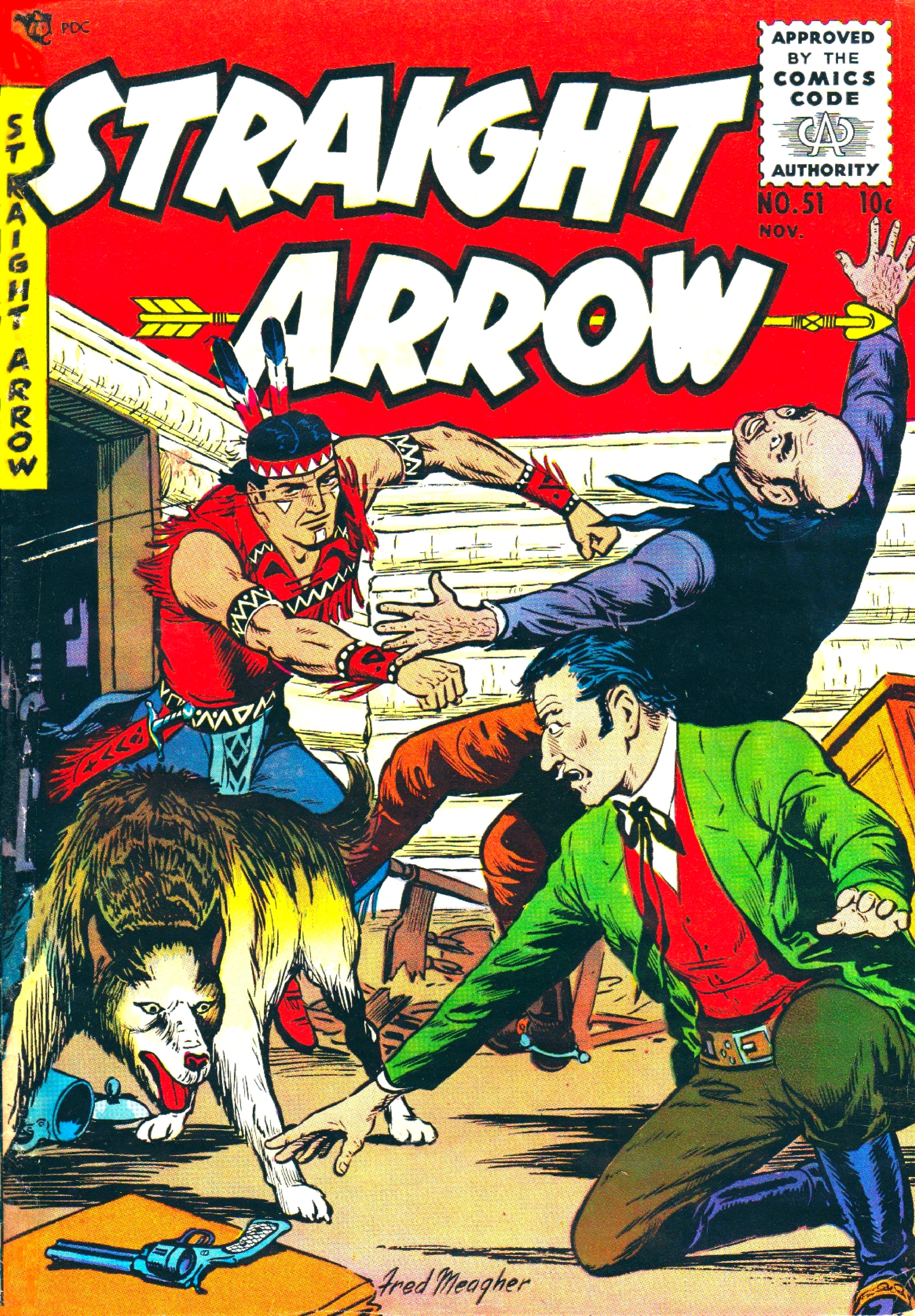 Straight Arrow #51 cover
