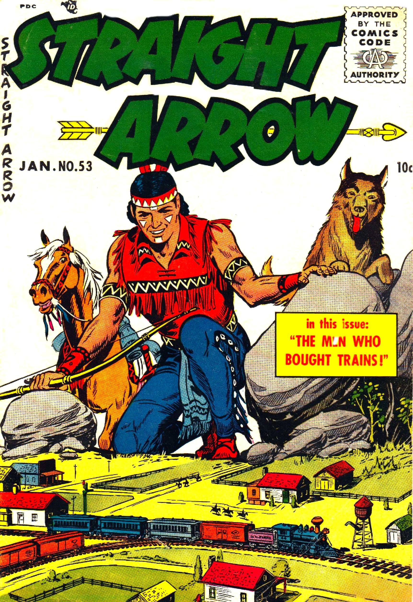 Straight Arrow #53 cover