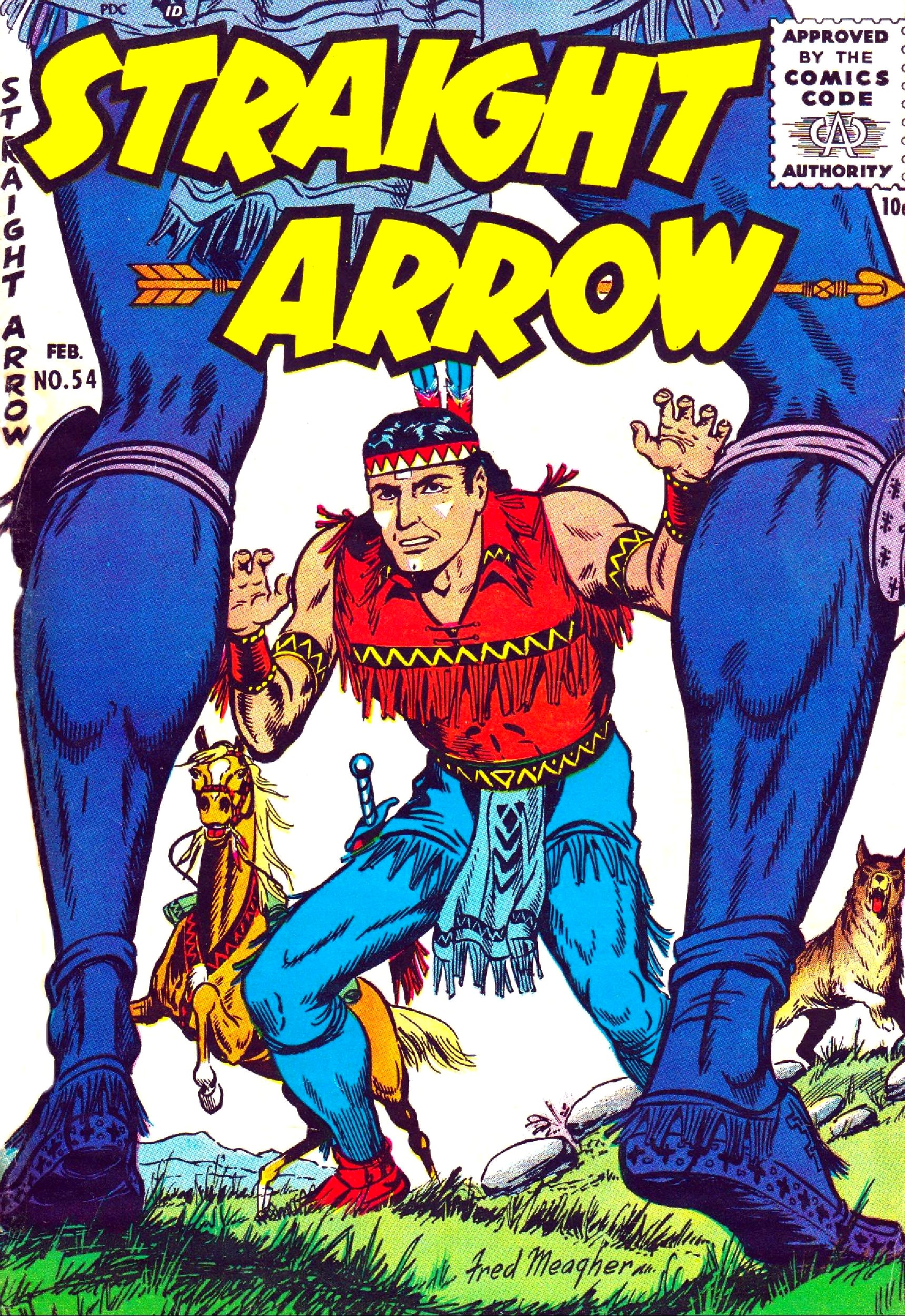Straight Arrow #54 cover