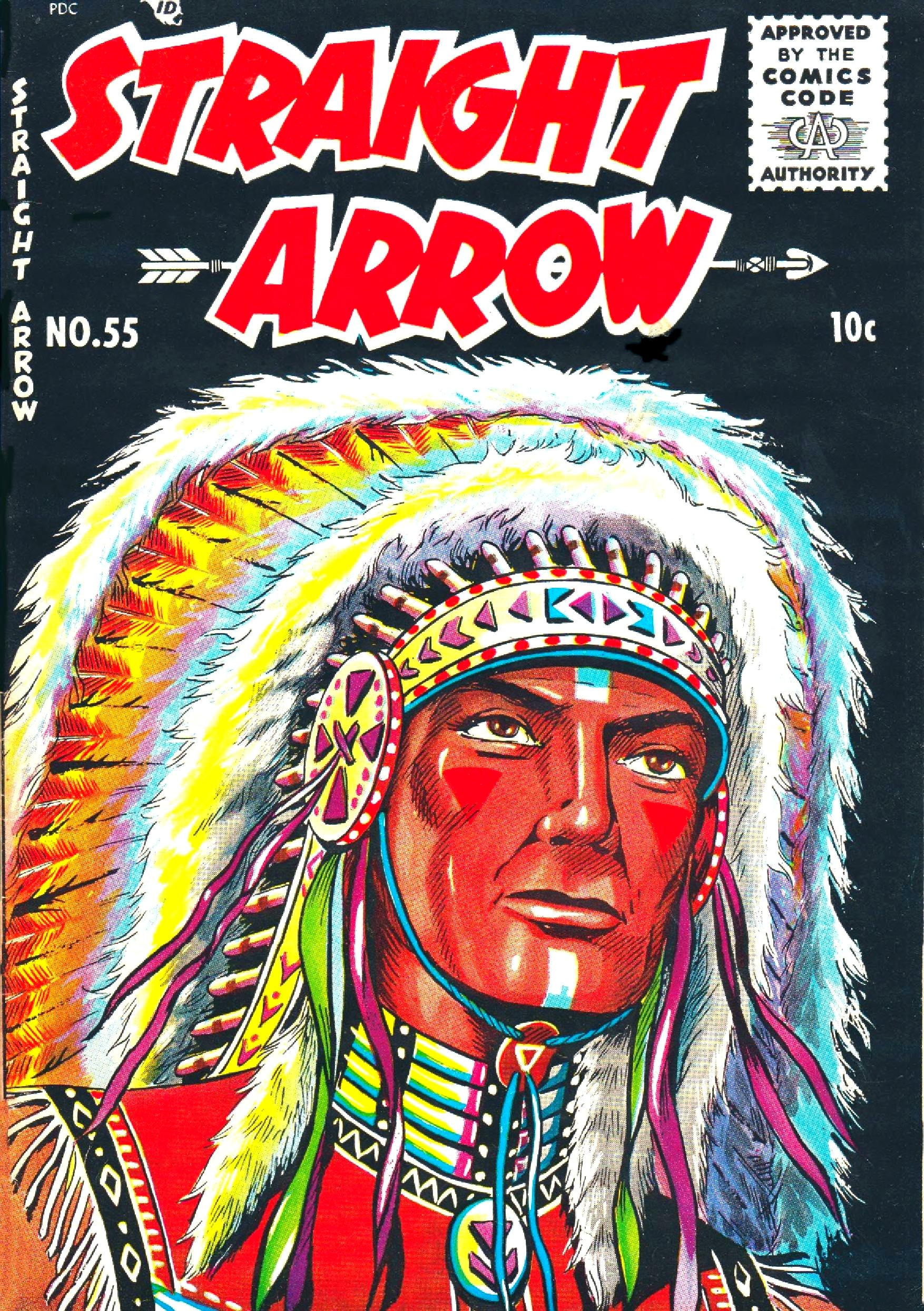 Straight Arrow #55 cover