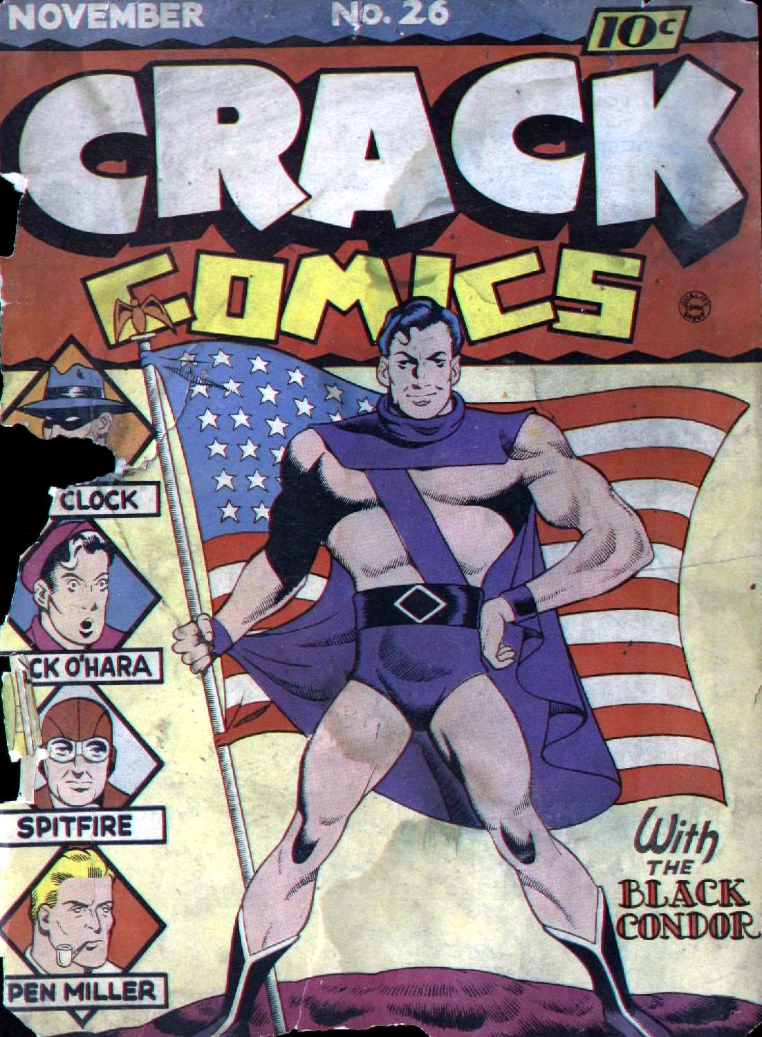 Crack Comics #26 cover