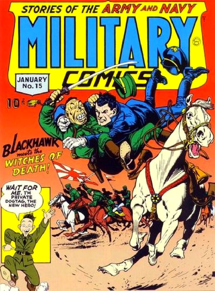 Military Comics #15 cover