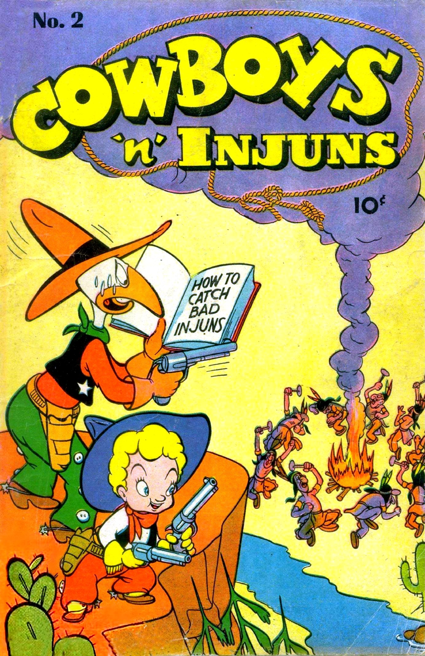 Cowboys 'n' Injuns #2 cover
