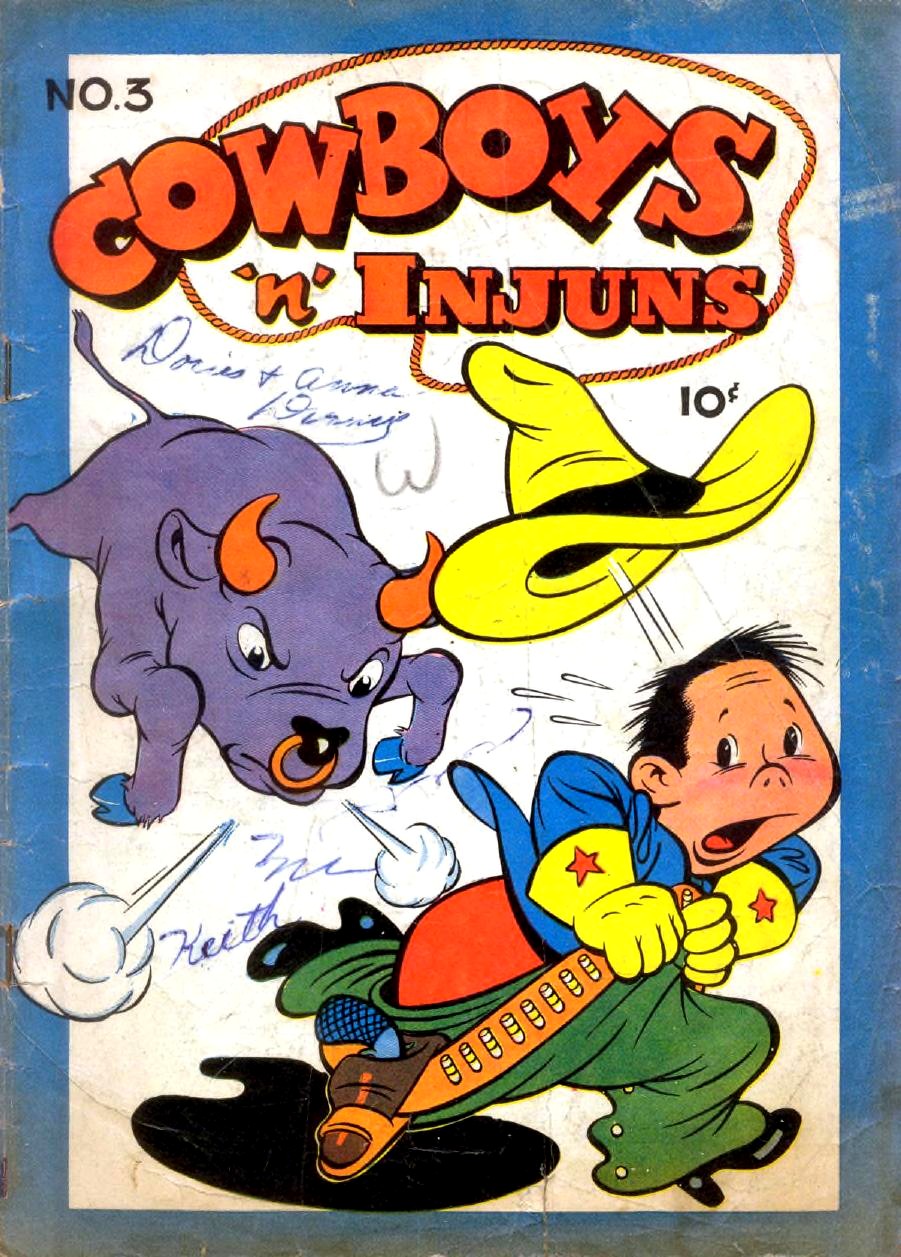 Cowboys 'n' Injuns #3 cover