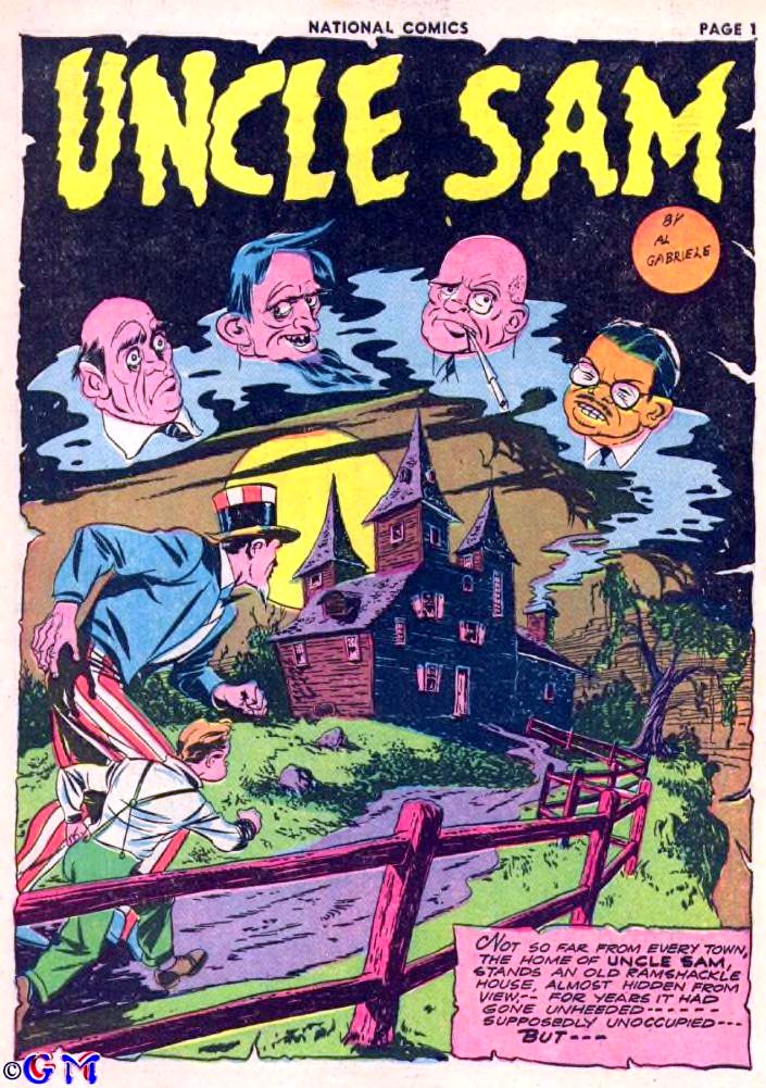National Comics #29 cover