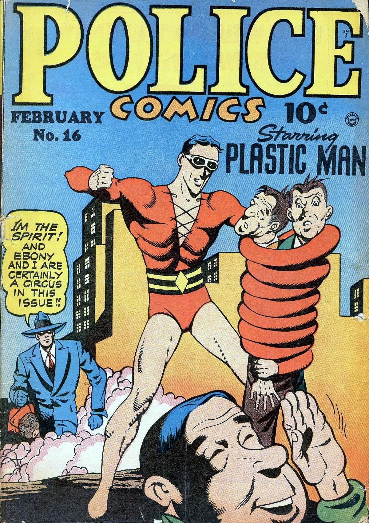 Police Comics #16 cover