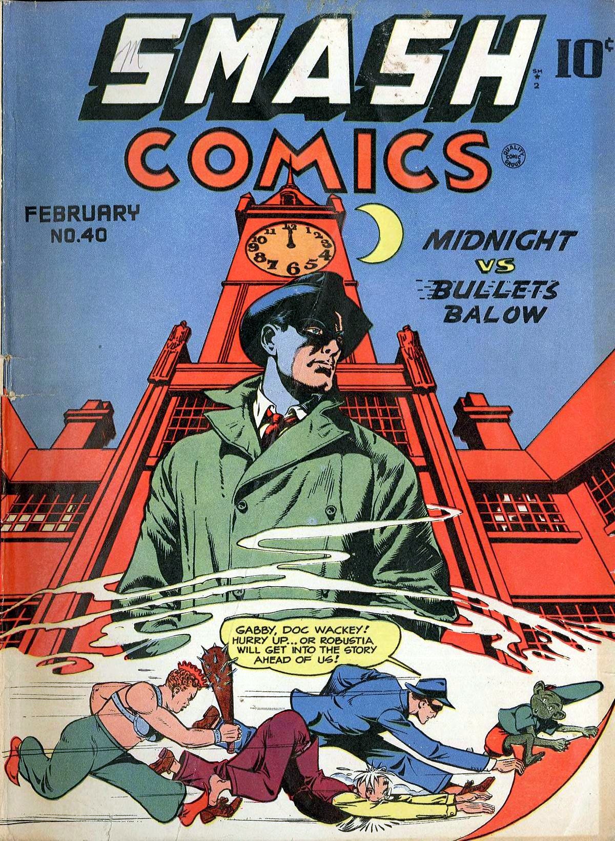 Smash Comics #40 cover