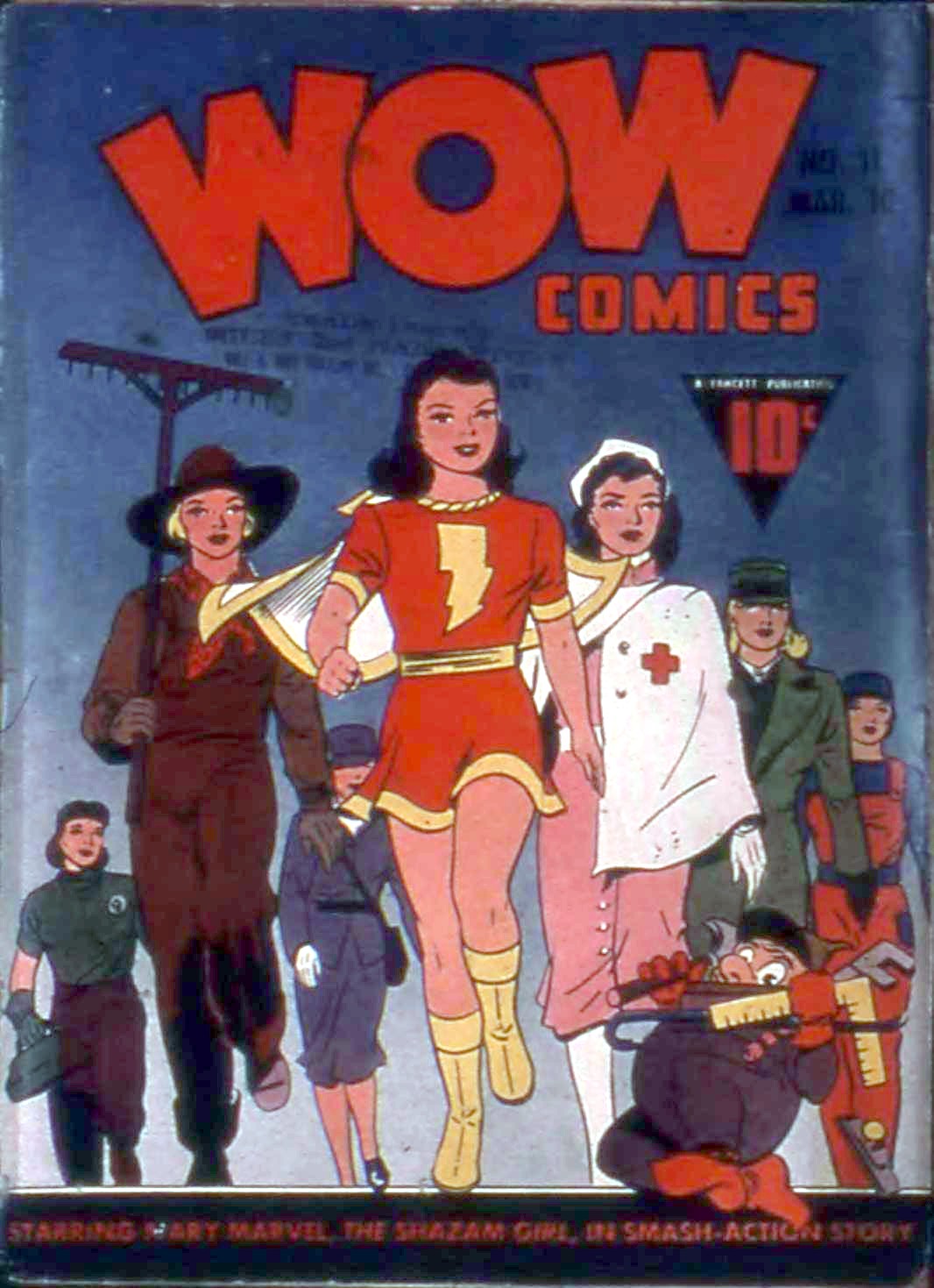 Wow Comics #11 cover
