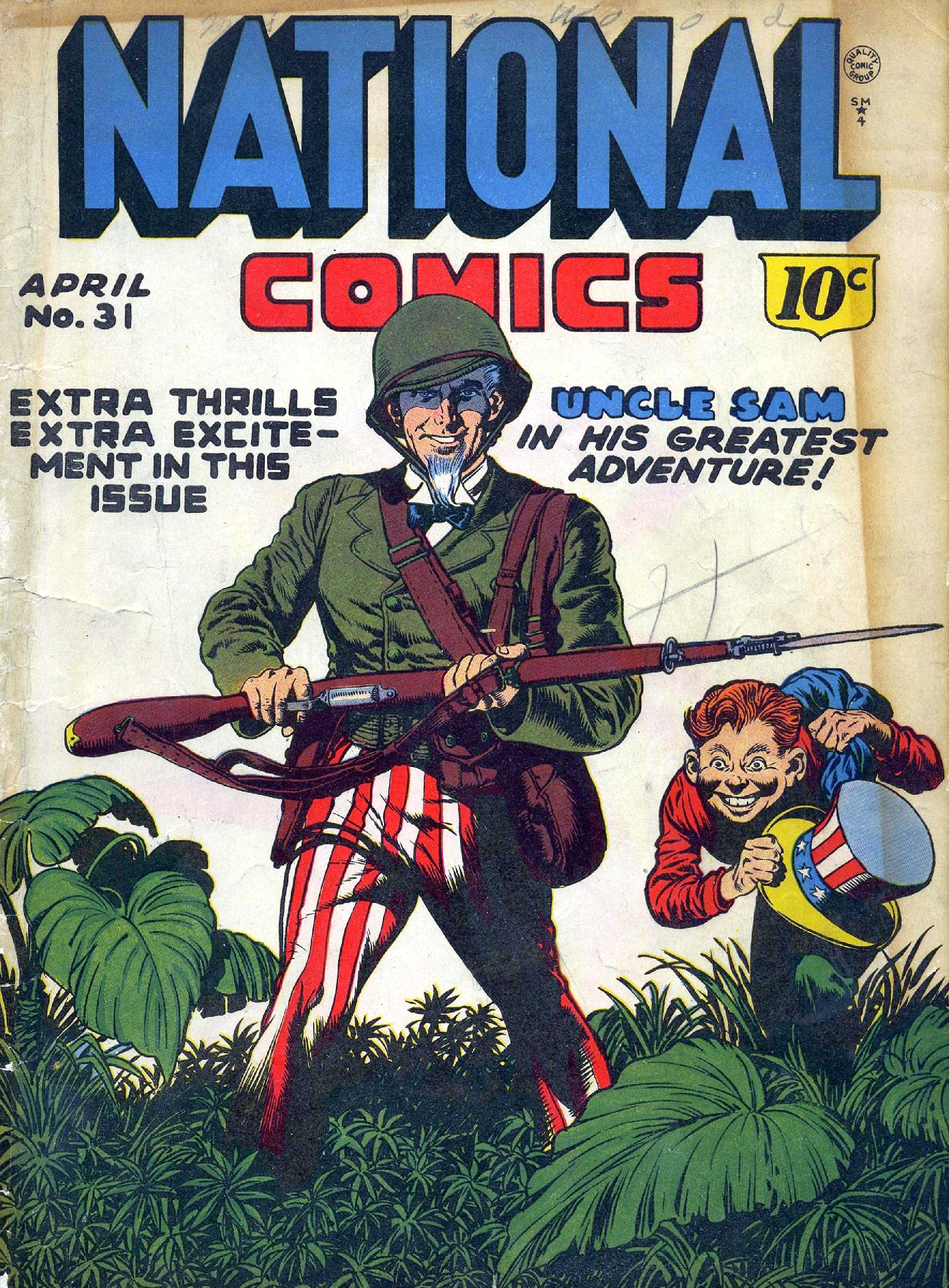 National Comics #31 cover