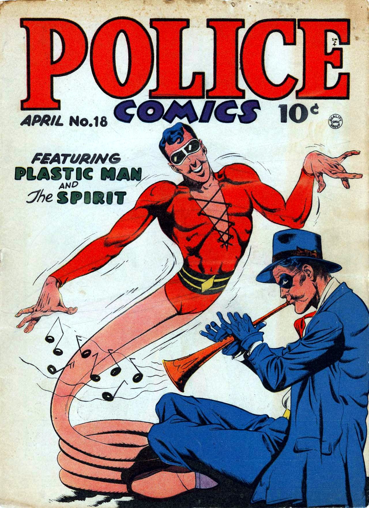 Police Comics #18 cover