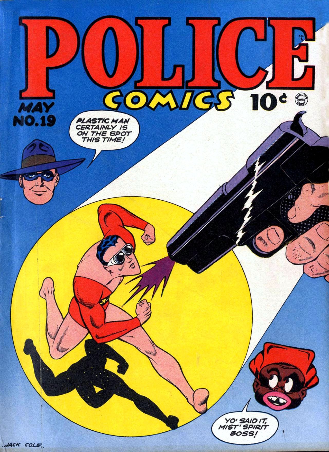 Police Comics #19 cover