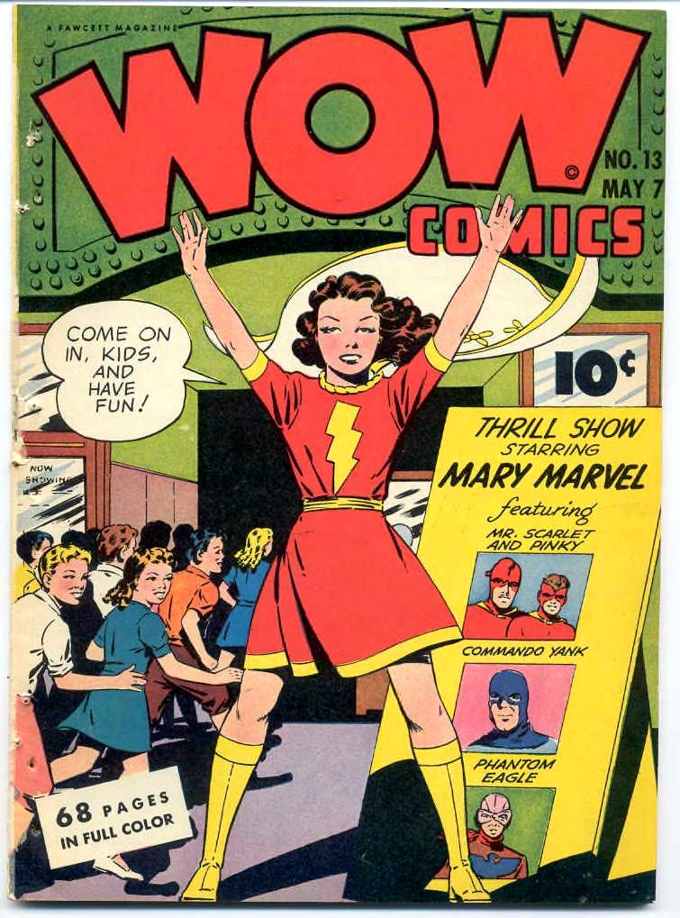 Wow Comics #13 cover