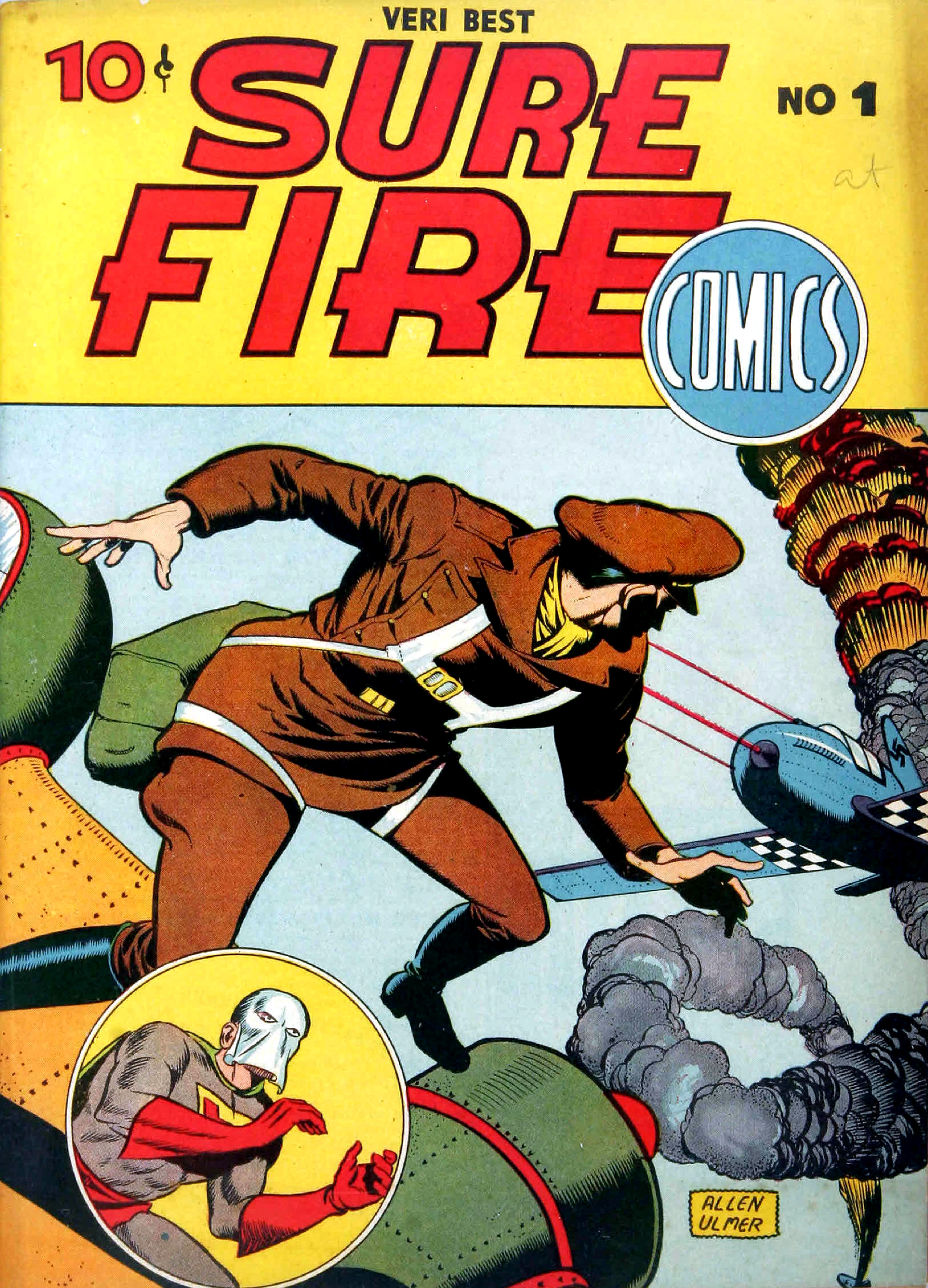 Veri Best Sure Fire Comics #1 cover