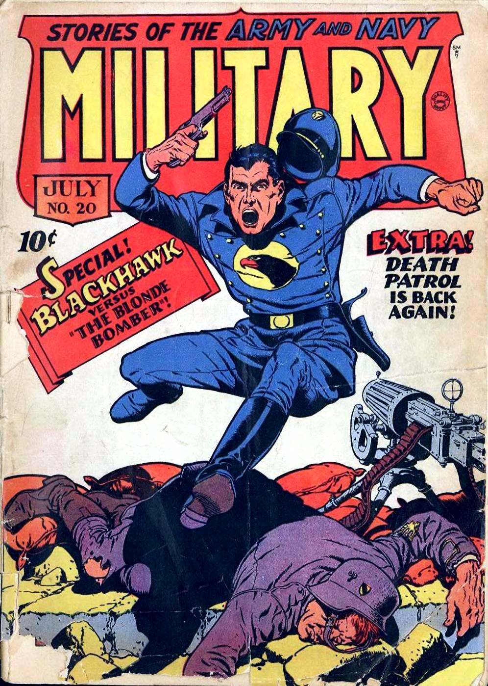 Military Comics #20 cover