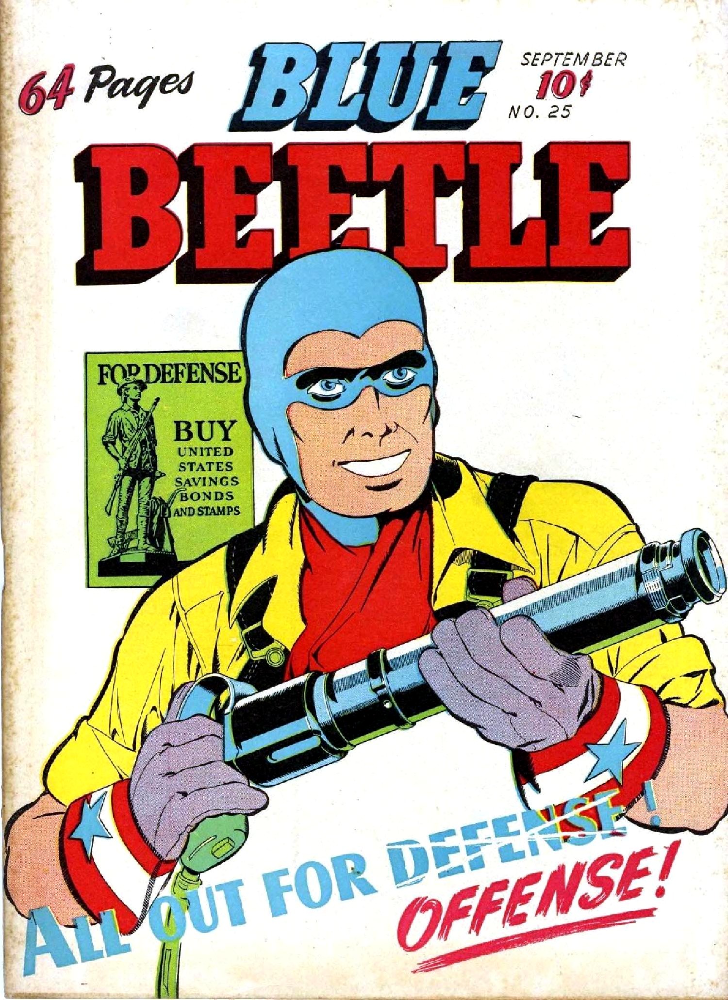 Blue Beetle #25 cover