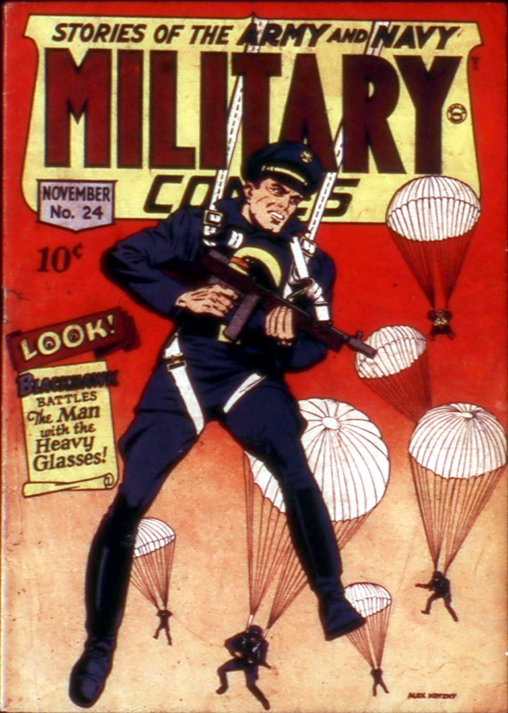 Military Comics #24 cover