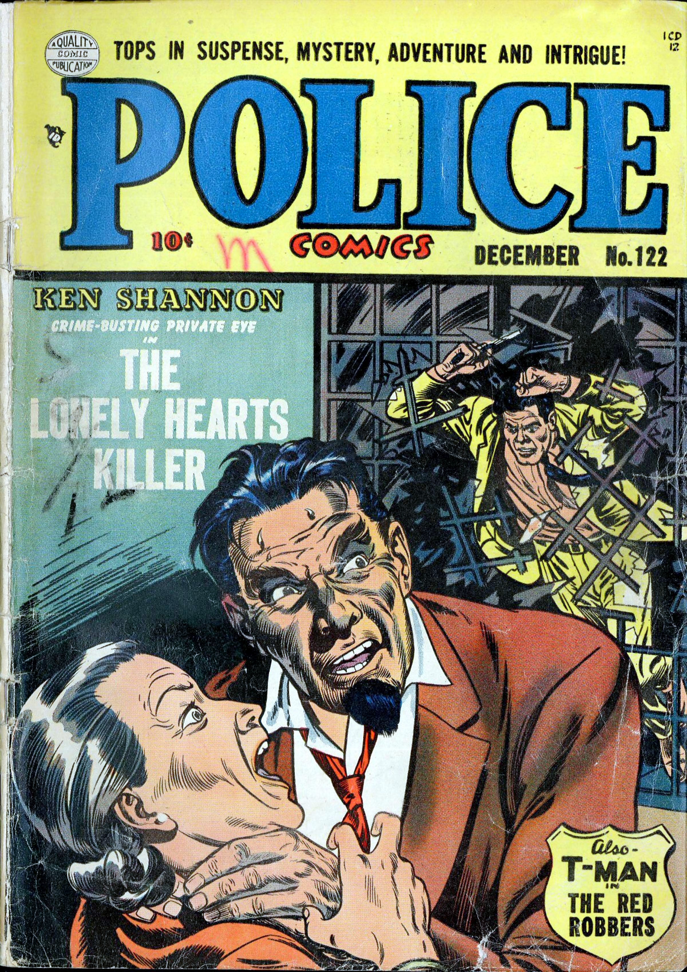 Police Comics #122 cover