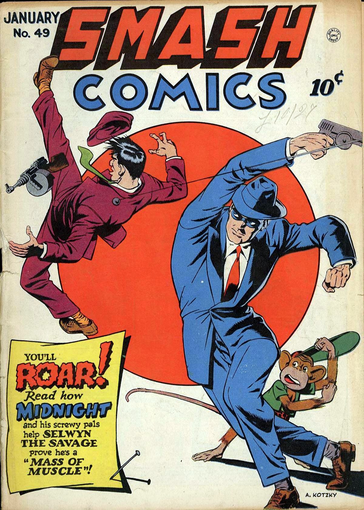 Smash Comics #49 cover
