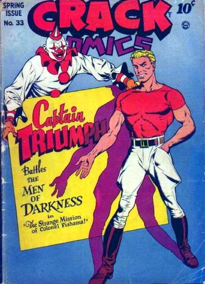 Crack Comics #33 cover