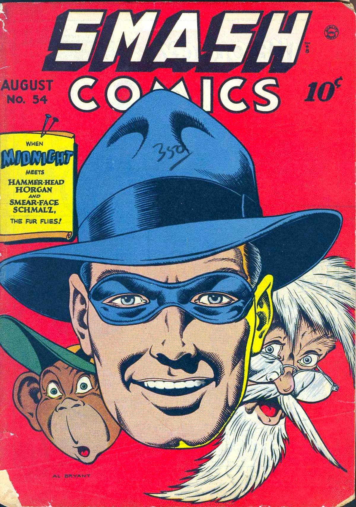 Smash Comics #54 cover