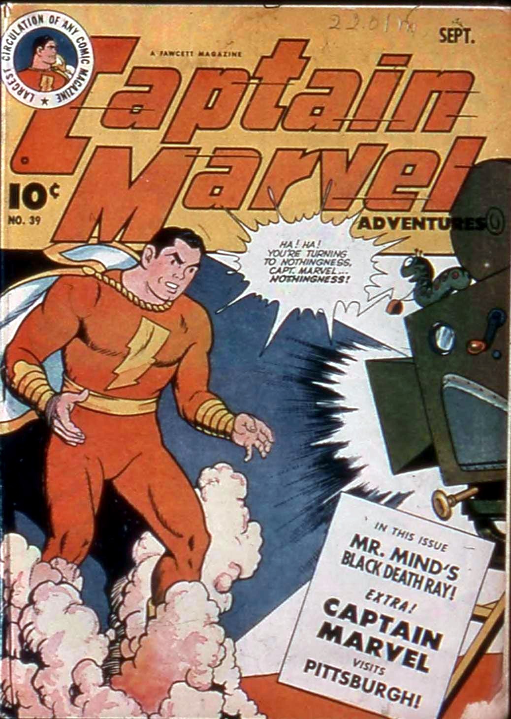 Captain Marvel Adventures #39