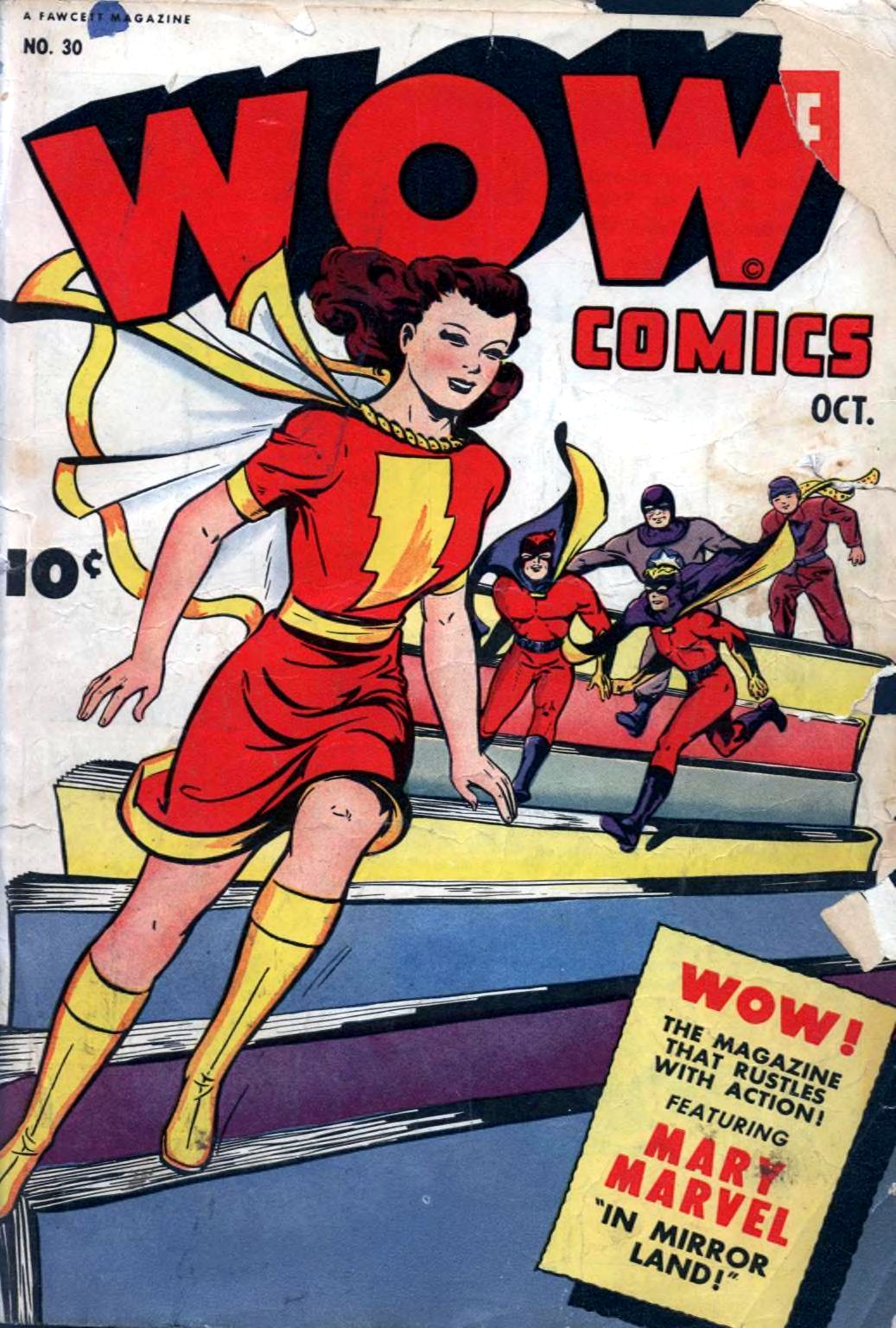 Wow Comics #30 cover