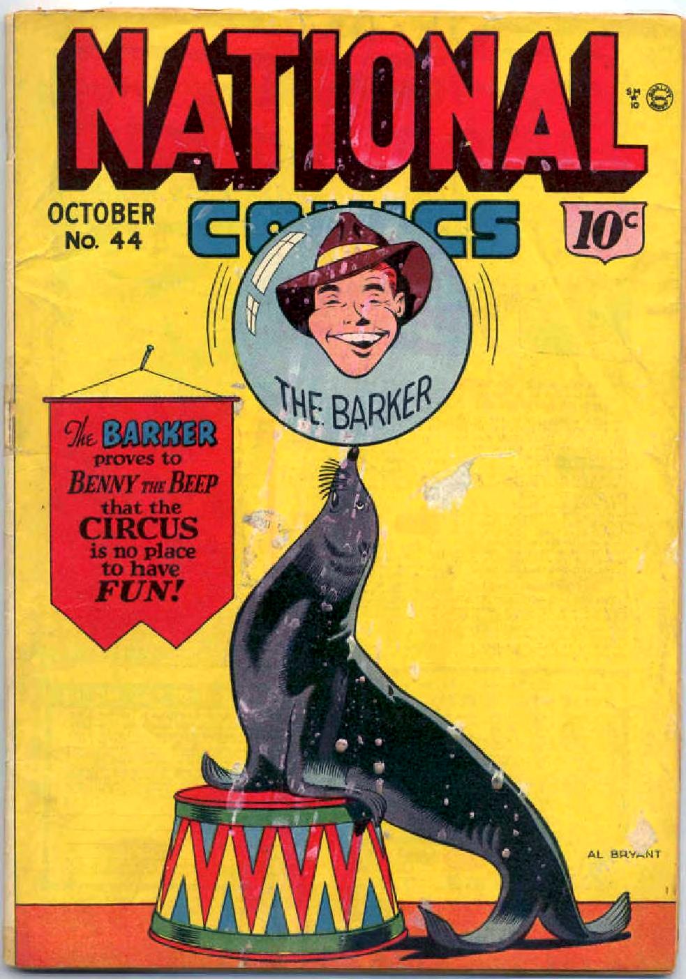National Comics #44 cover