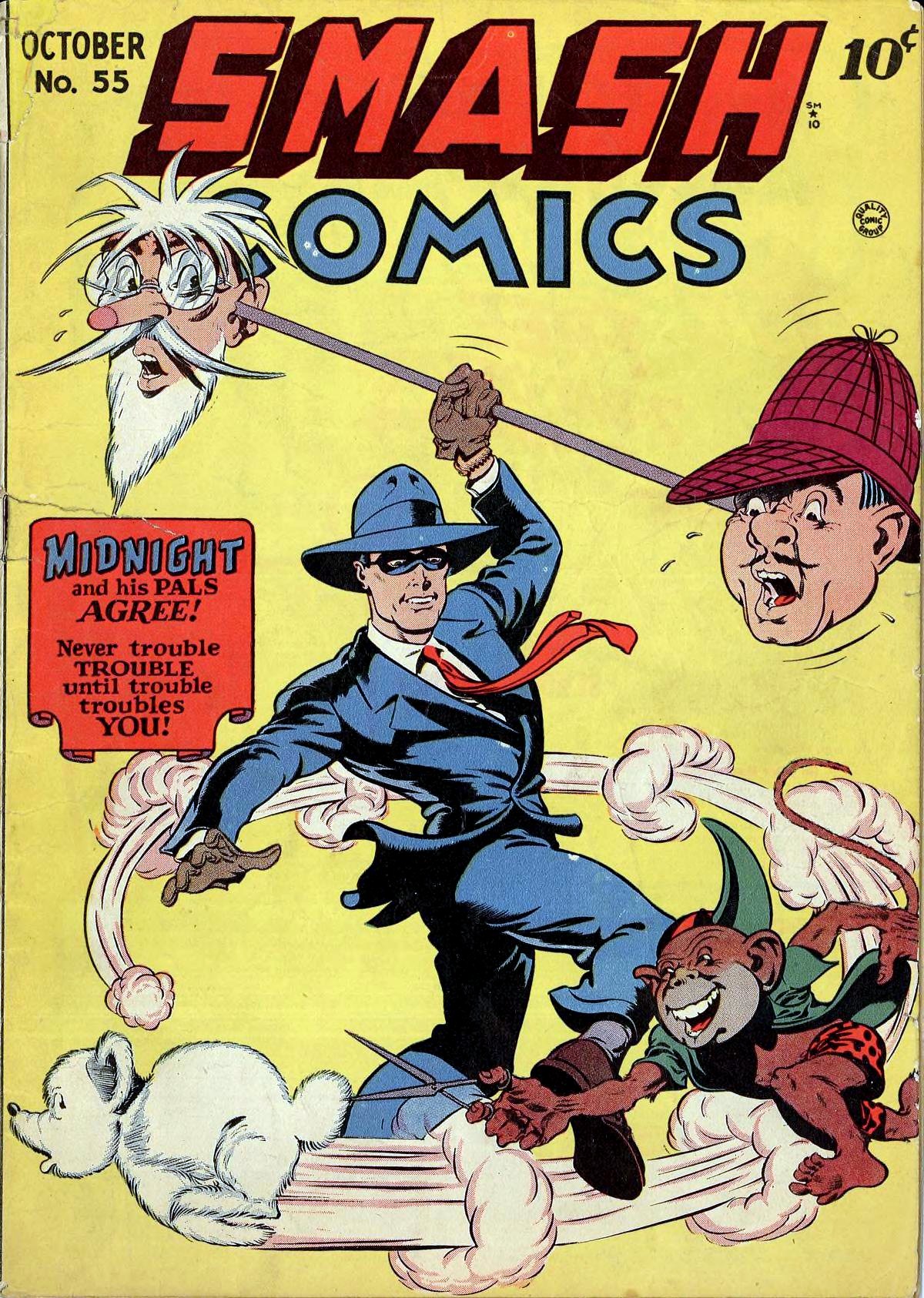 Smash Comics #55 cover
