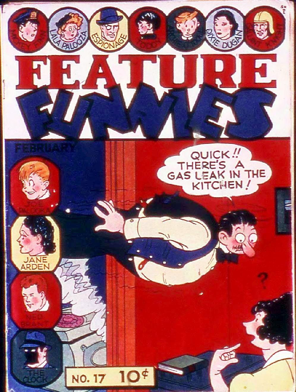 Feature Funnies #17 cover