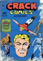 Crack Comics #35 cover