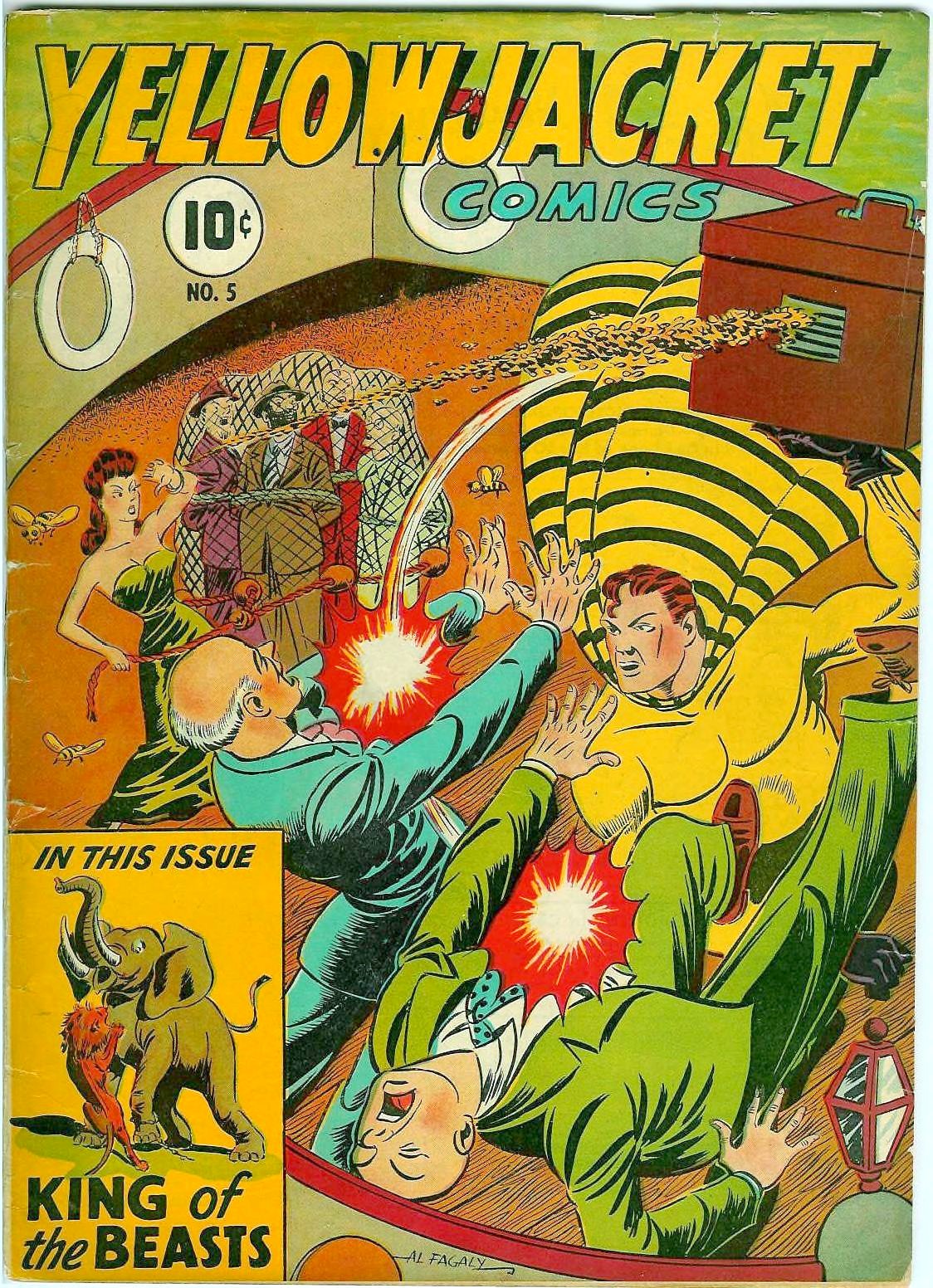 Yellowjacket Comics #5 cover