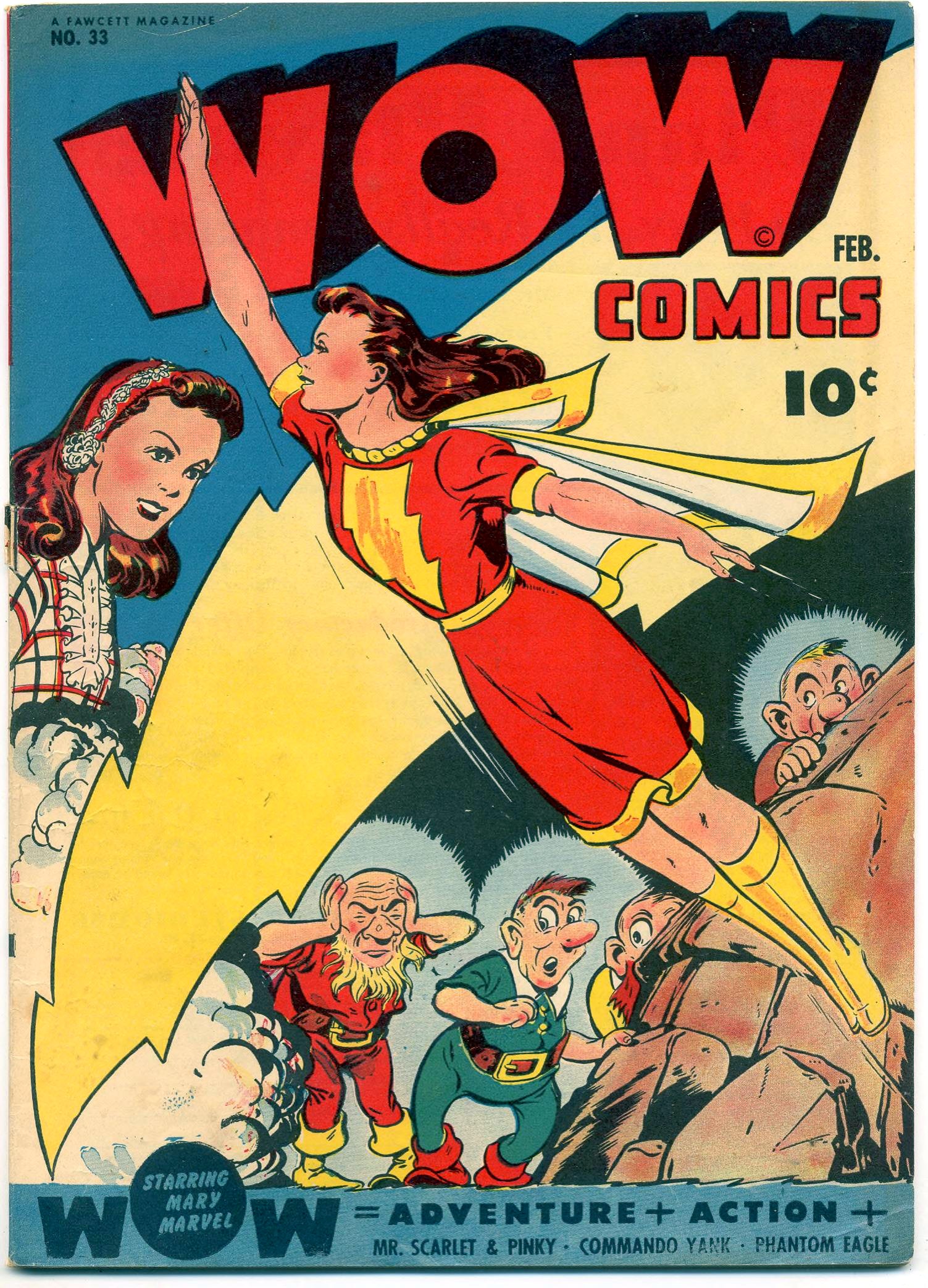 Wow Comics #33 cover