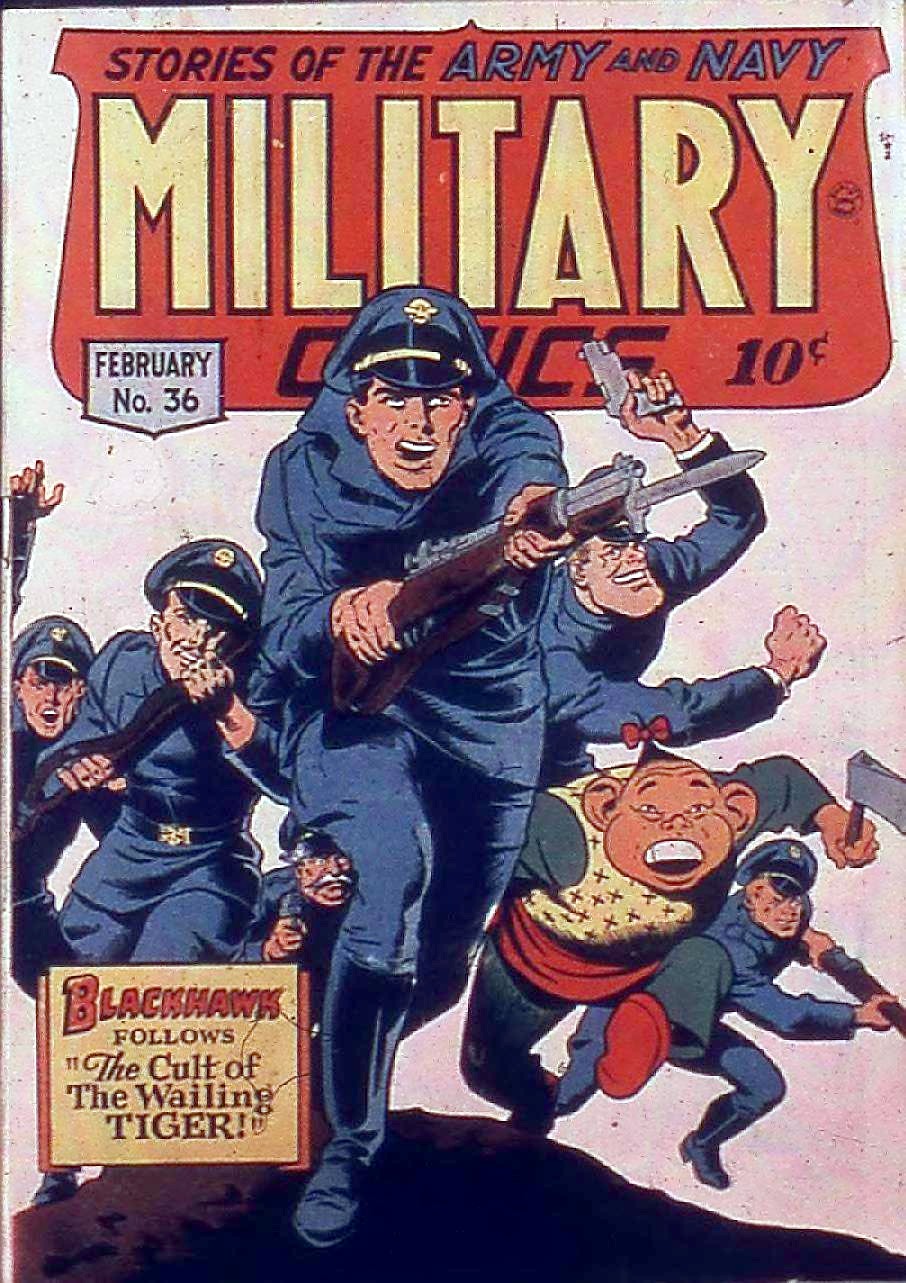 Military Comics #36 cover