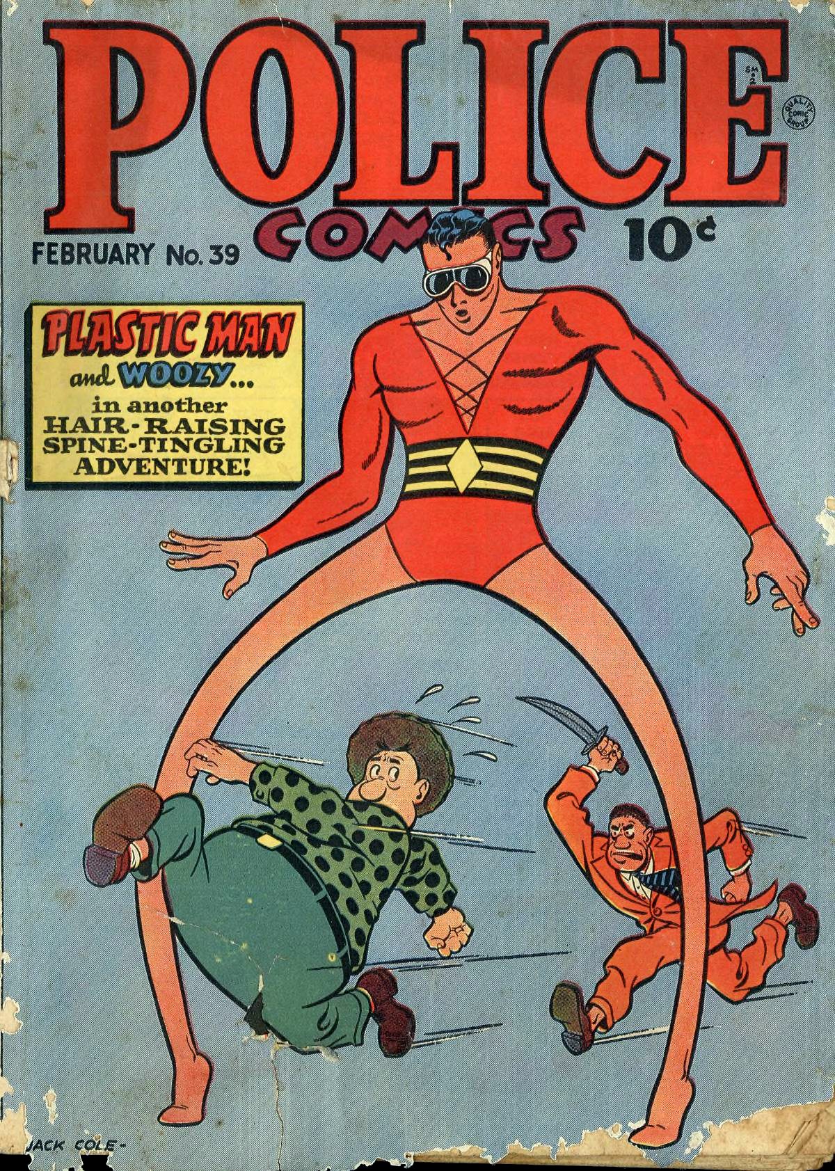 Police Comics #39 cover