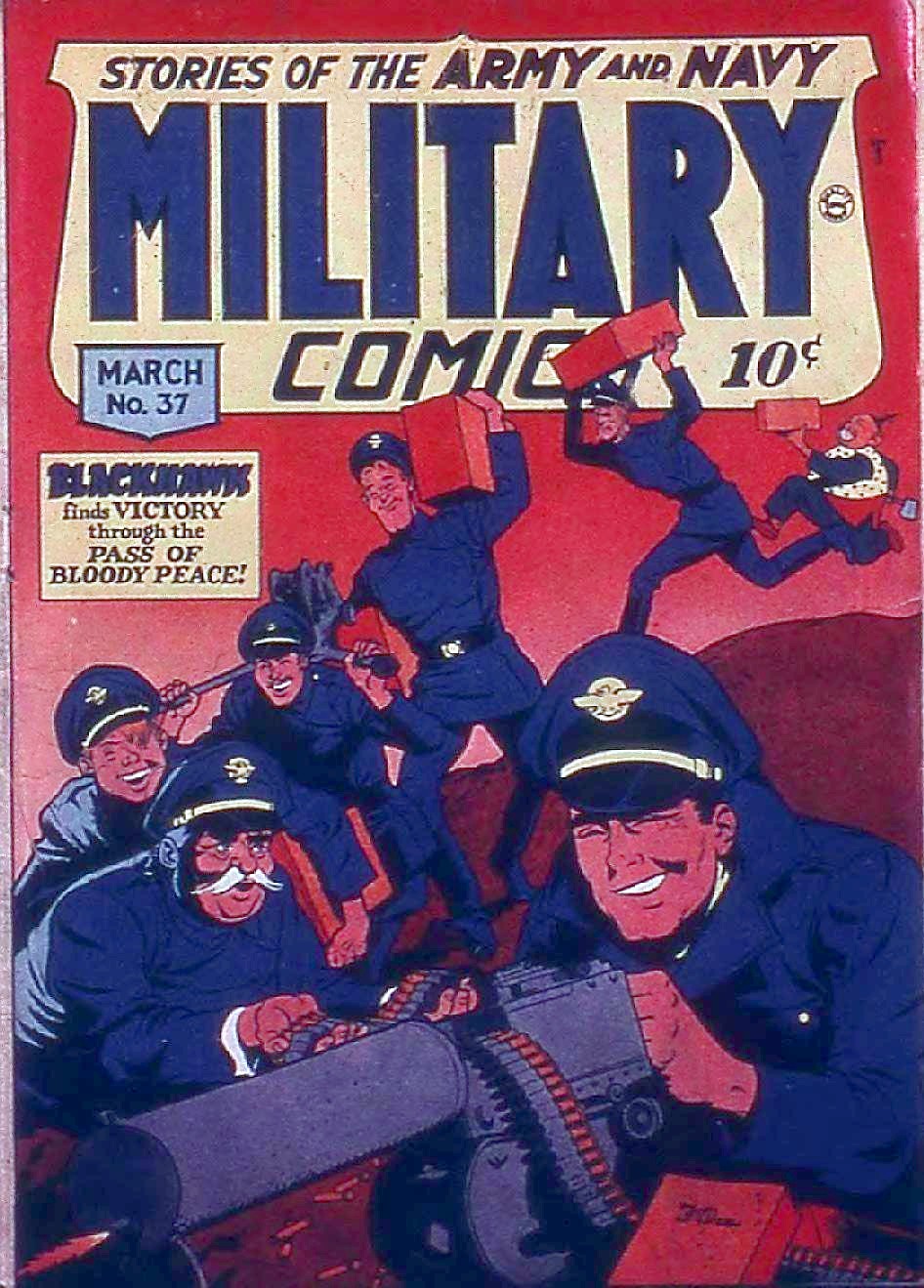 Military Comics #37 cover