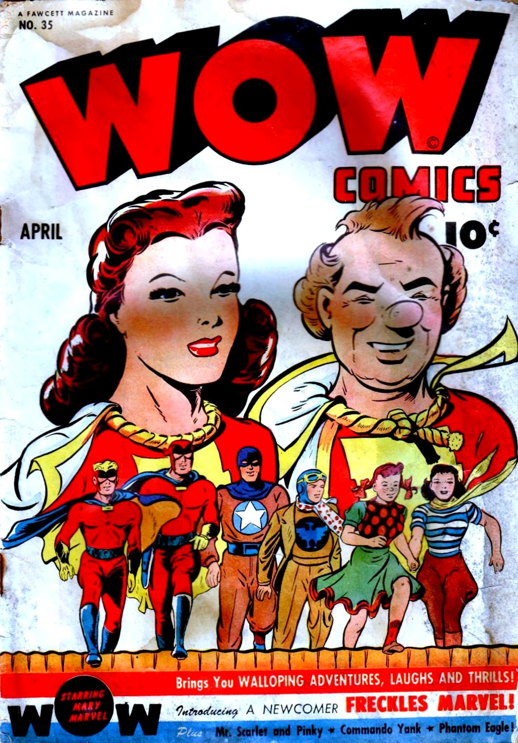 Wow Comics #35 cover