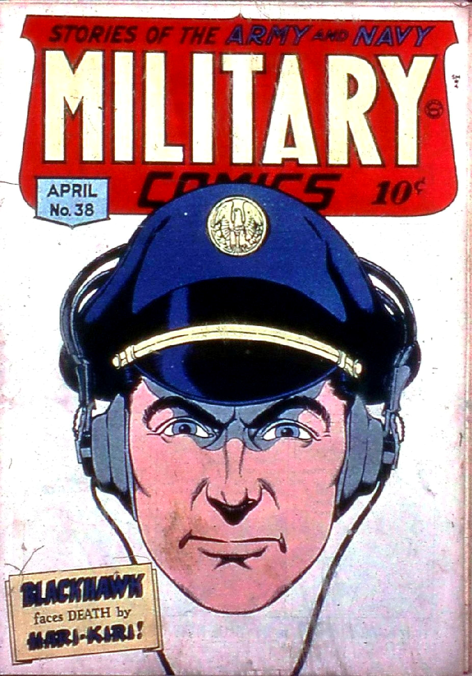 Military Comics #38 cover