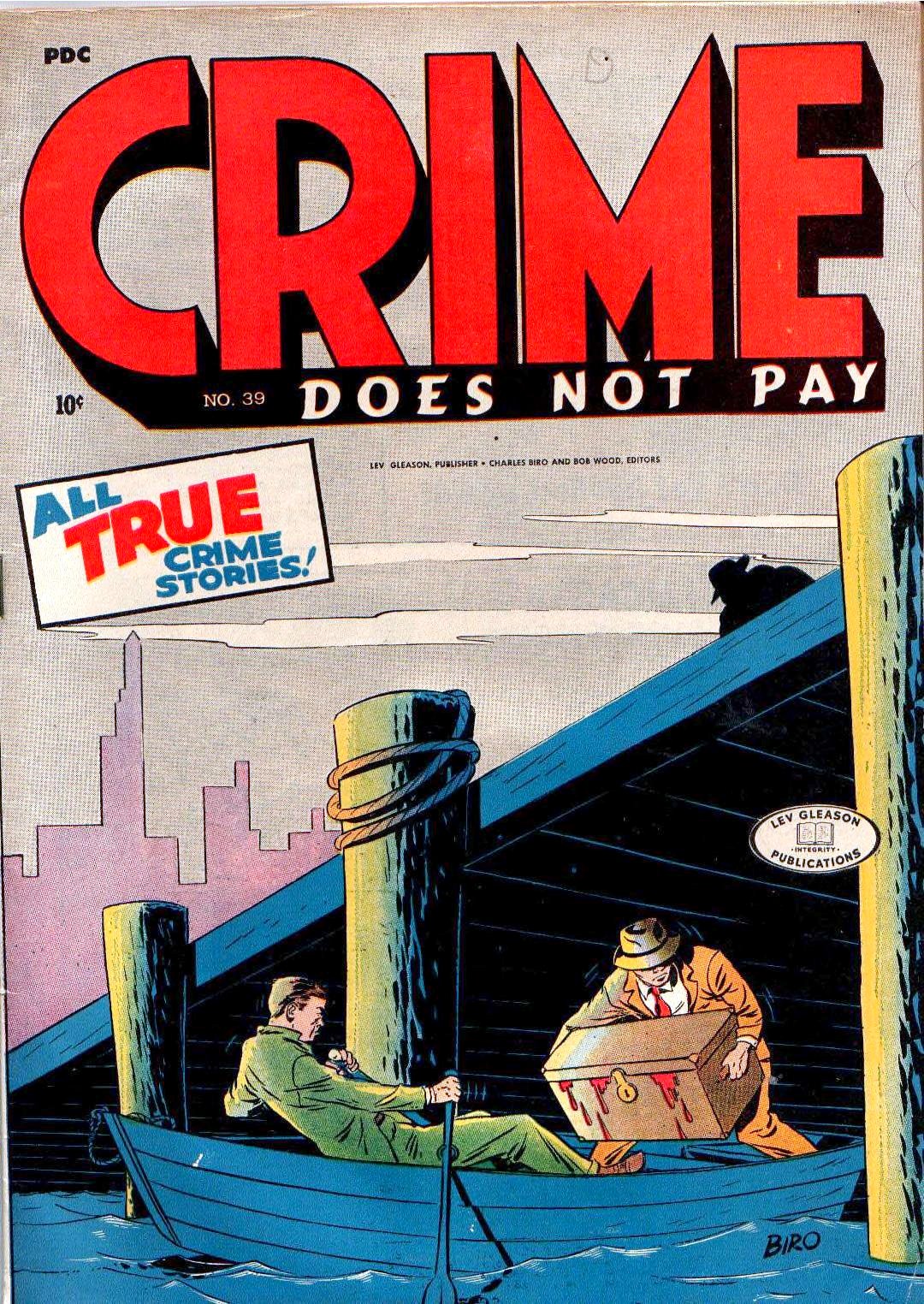 Crime Does Not Pay #39